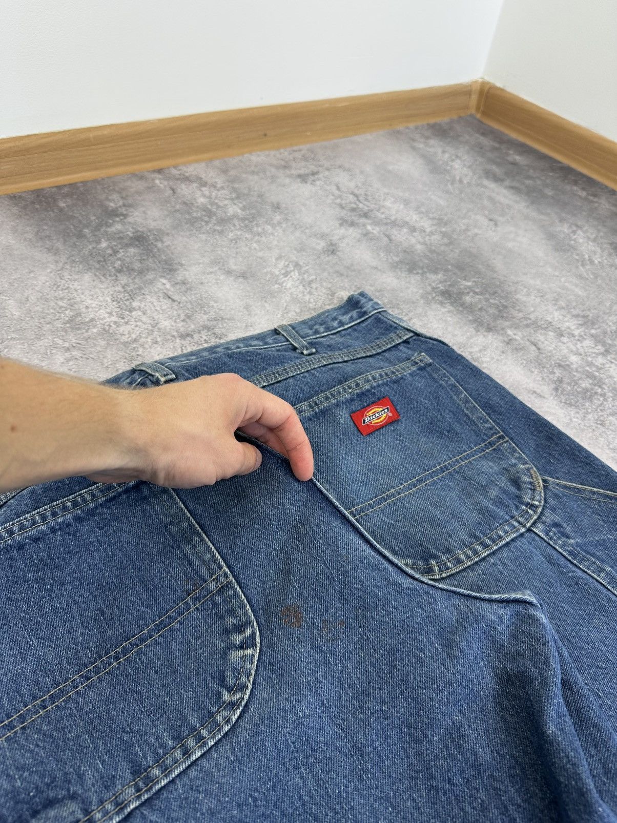 Dickies Vintage Dickies USA Distressed Baggy Carpenter Work Jeans Size US 36 / EU 52 - 8 Thumbnail