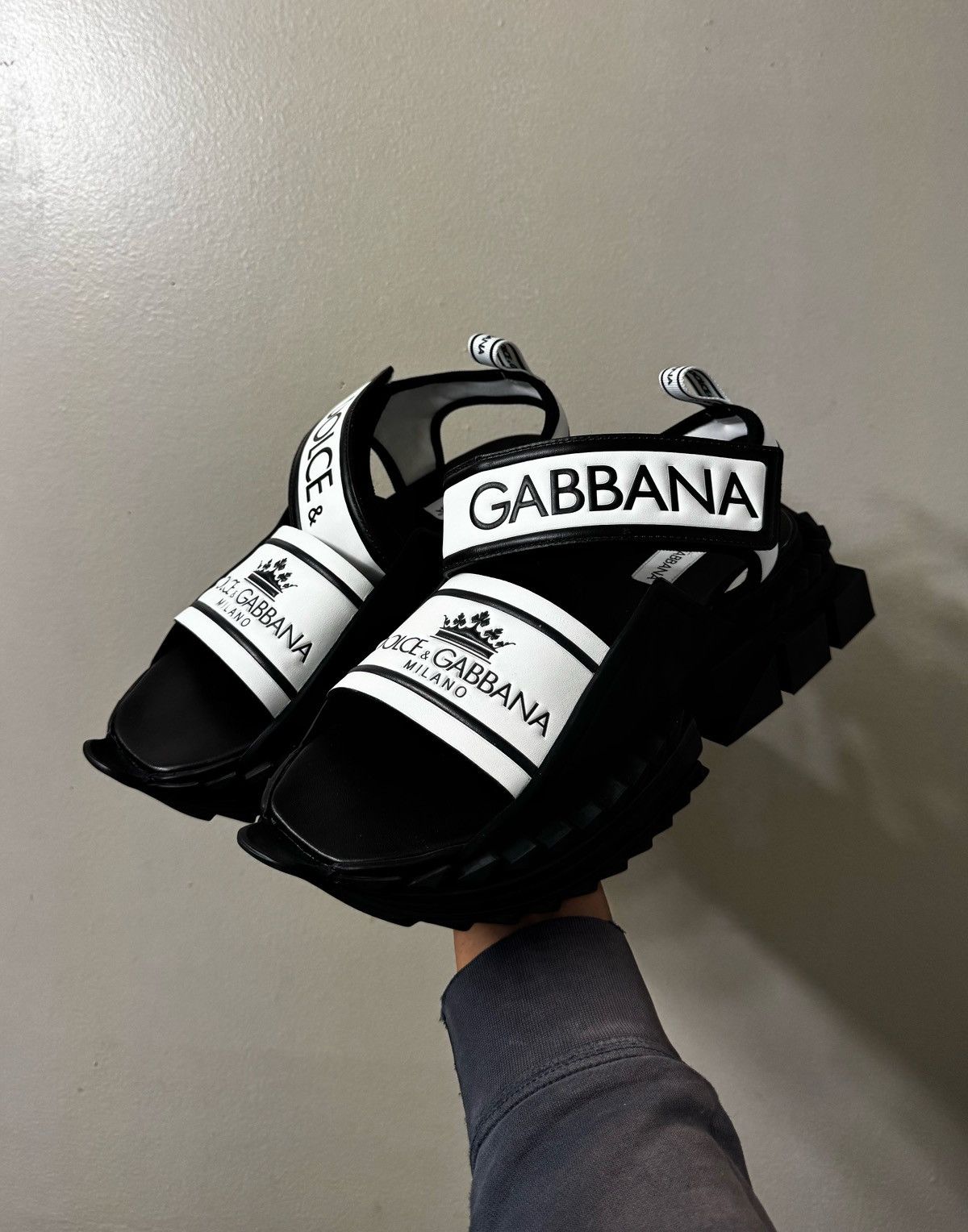 Dolce & Gabbana Super King Shark Slides Size US 11 / EU 44 - 1 Thumbnail