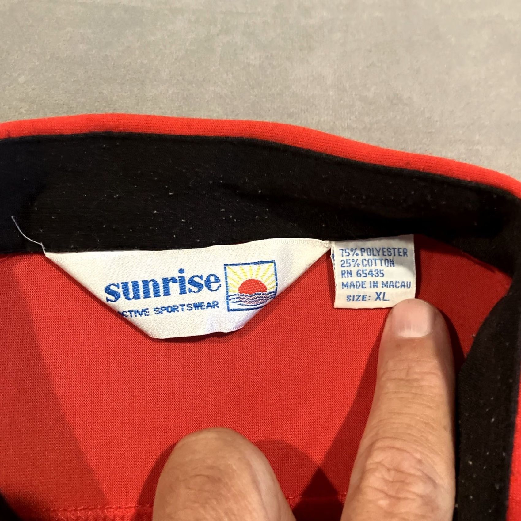 Vintage VINTAGE Sunrise SHRINER'S Pyramid Temple Bowling / Golf Polo XL Men Red Size US XL / EU 56 / 4 - 4 Thumbnail