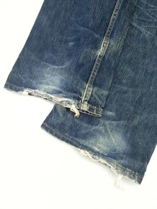 Levi's × Vintage 90s Vintage Levis 501 Made In USA Distressed Jeans 34x32 Size US 34 / EU 50 - 4 Thumbnail