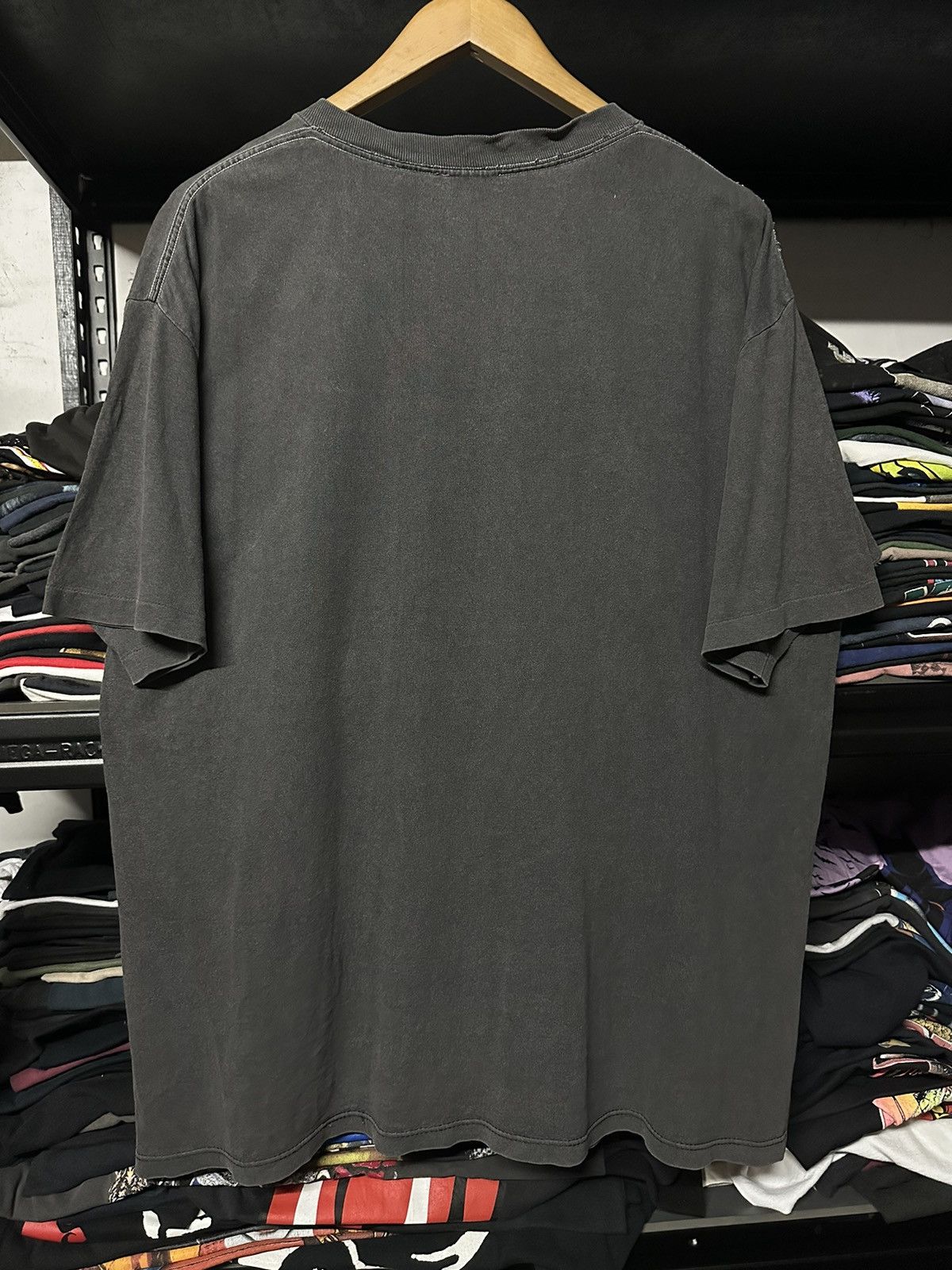 Hugo Boss Thrashed Vintage 90s BOSS USA Faded Oversize Tee Size US XXL / EU 58 / 5 - 7 Thumbnail