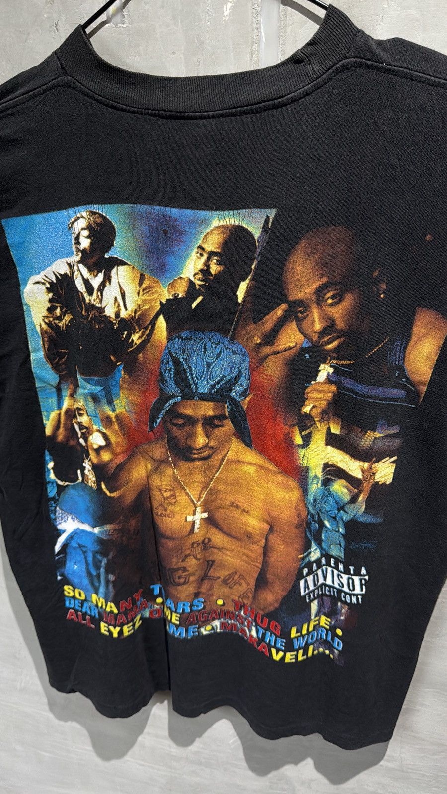 Rap Tees Vintage 90s 2pac Memorial Rap Tee Size US XL / EU 56 / 4 - 10 Thumbnail