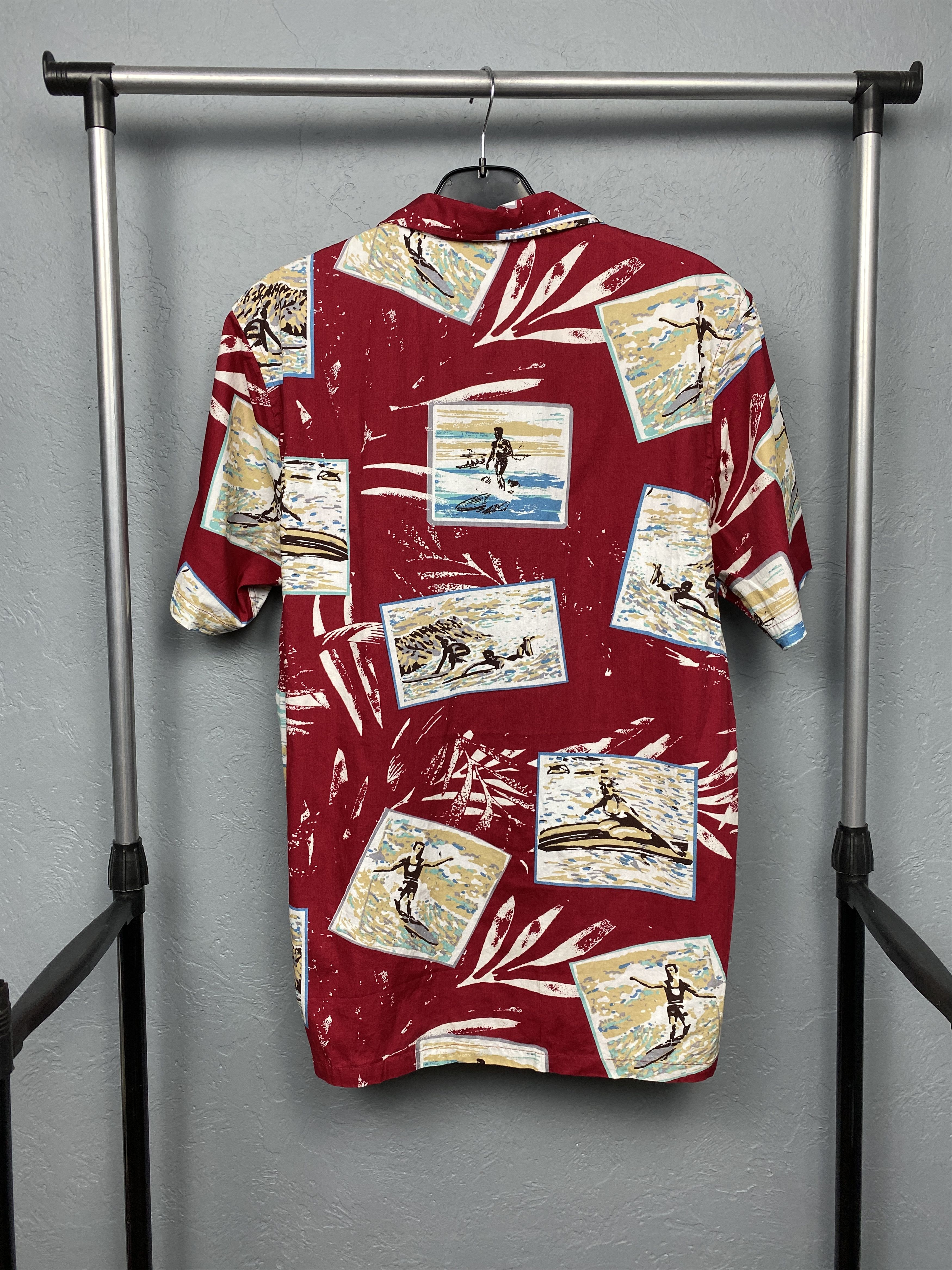 Dickies Dickies Vintage Mens Hawaiian Shirt Surf Style Size US L / EU 52-54 / 3 - 6 Thumbnail