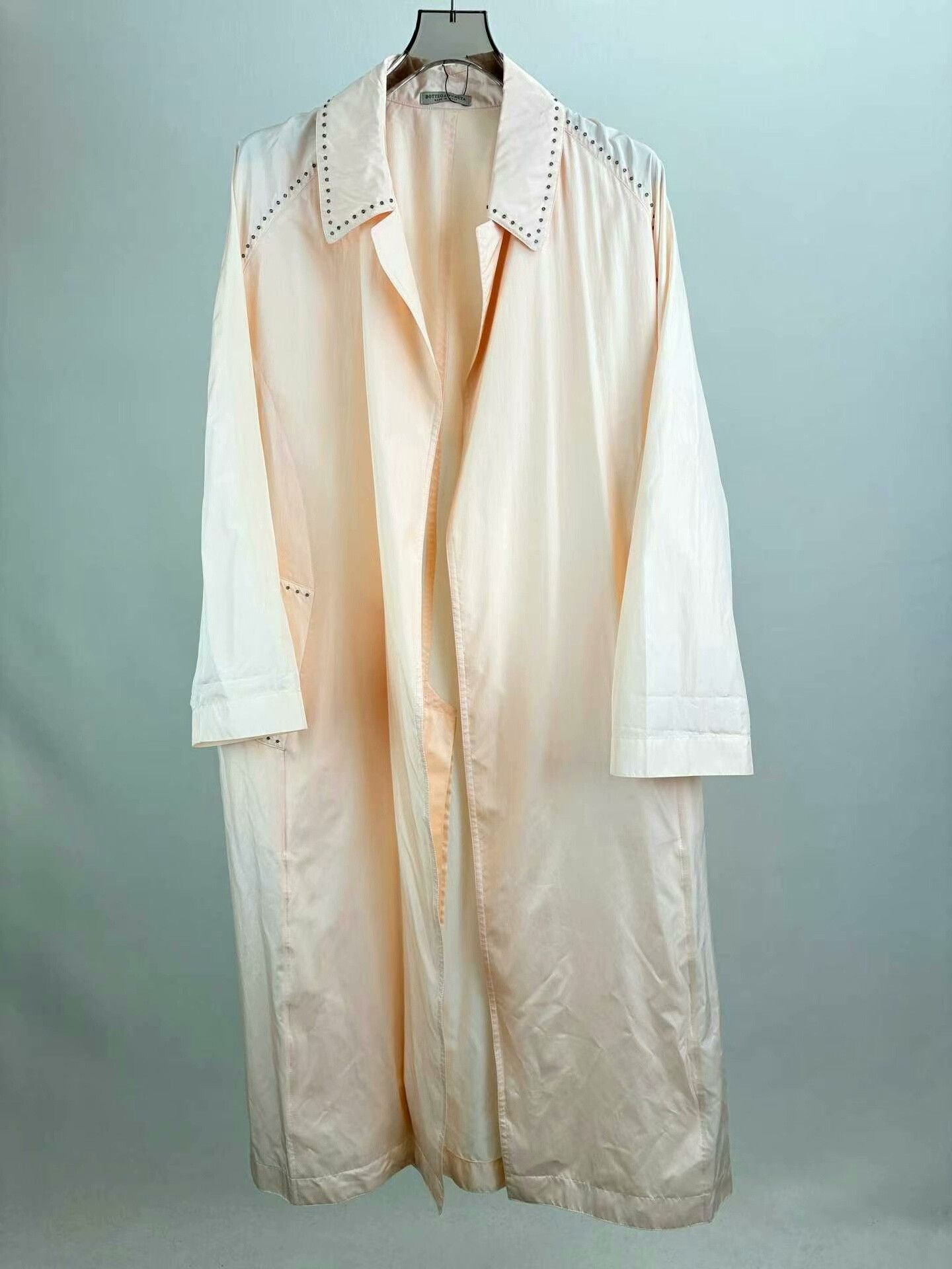Bottega Veneta BOTTEGA VENETA Rhinestone Mid-Length Trench Coat Size S / US 4 / IT 40 - 1 Thumbnail