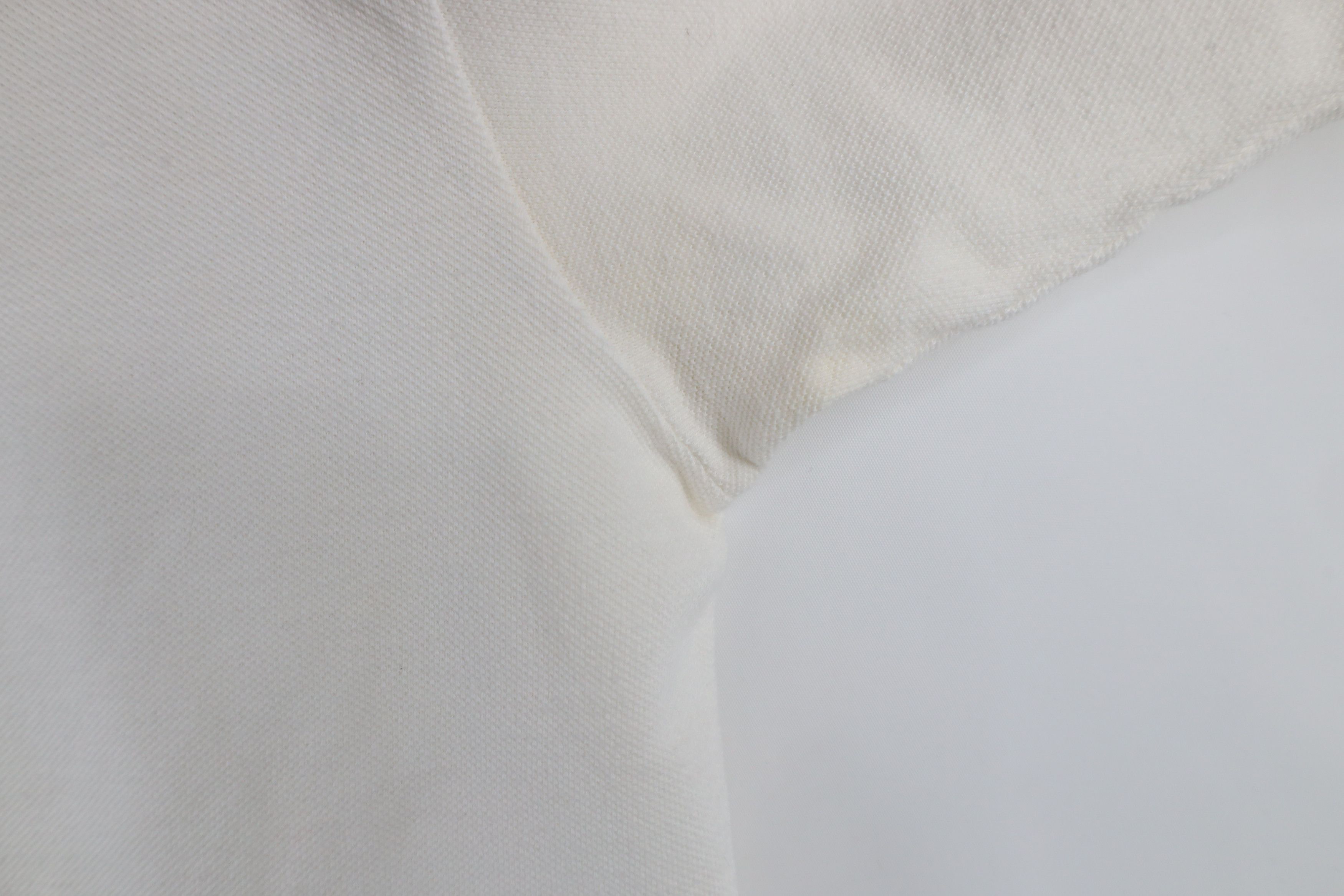 Ralph Lauren × Vintage Vintage 90s Ralph Lauren Short Sleeve Polo Shirt White Size US L / EU 52-54 / 3 - 7 Thumbnail