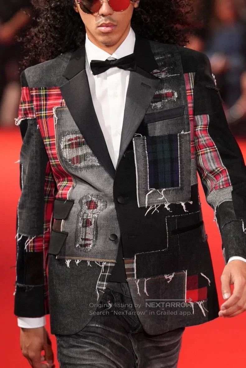 Junya Watanabe Junya Watanabe Patchwork distressed jacket Size US S / EU 44-46 / 1 - 1 Thumbnail