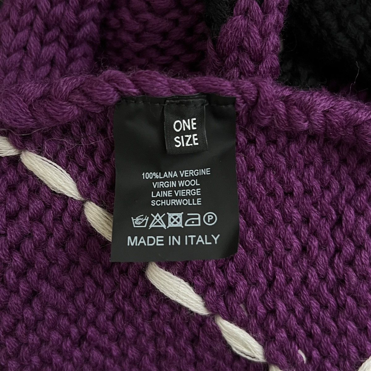 Raf Simons AW18 Jacquard Single Panel Turtleneck Size US M / EU 48-50 / 2 - 6 Thumbnail