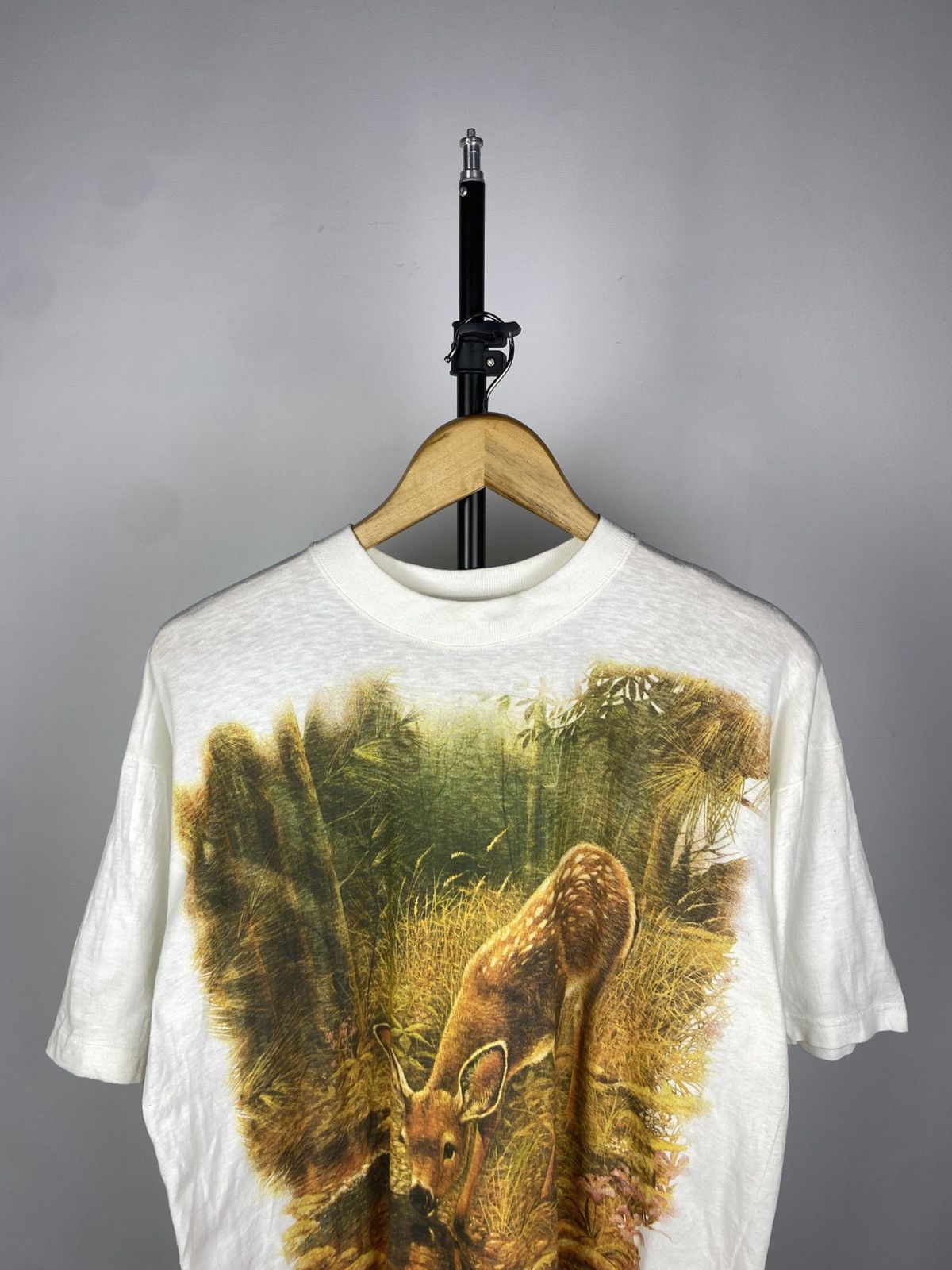 Other Vintage 90s Animal Print USA Nature Logo Y2KT Shirt Size US L / EU 52-54 / 3 - 2 Thumbnail