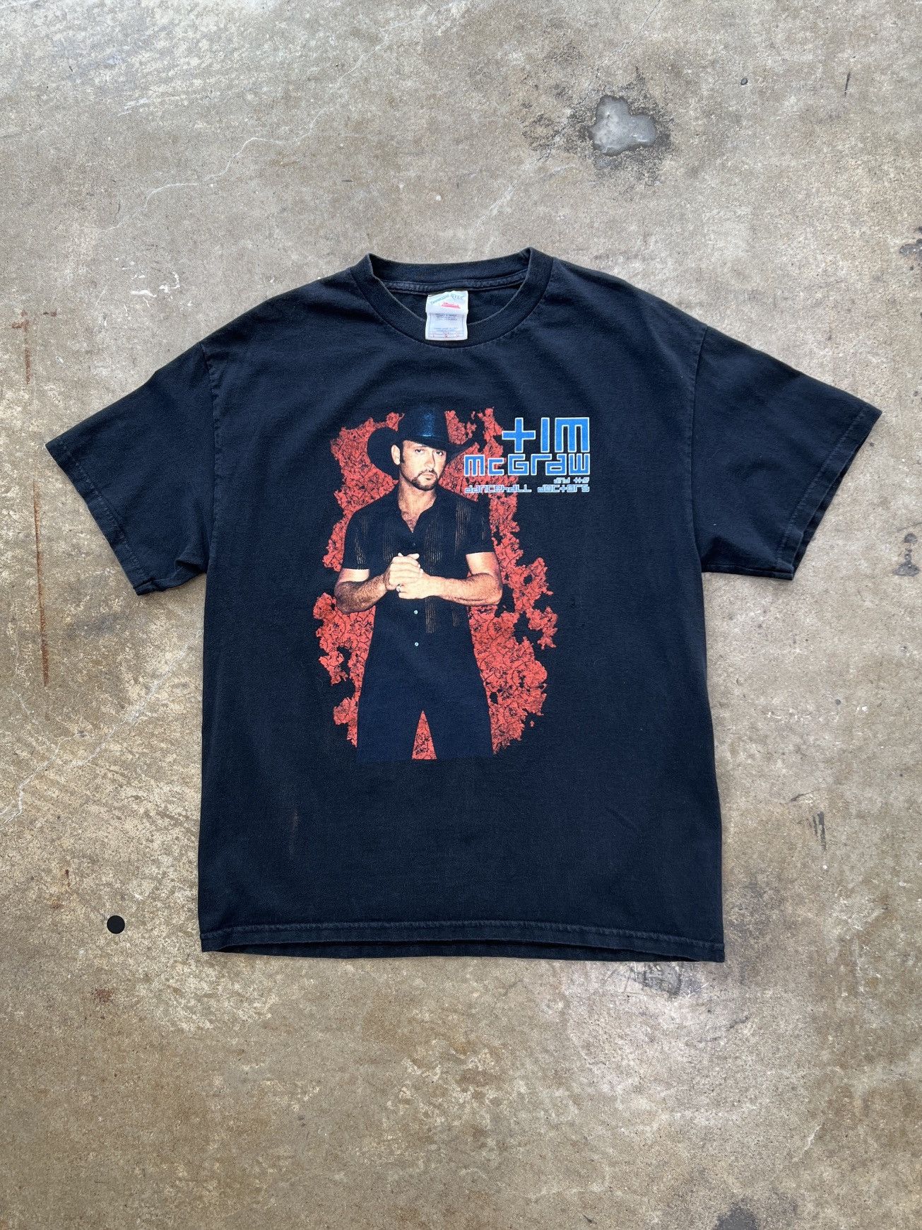 Band Tees Vintage 2003 Tim McGraw The Dancehall Doctors Tour Tee Large Size US L / EU 52-54 / 3 - 2 Thumbnail