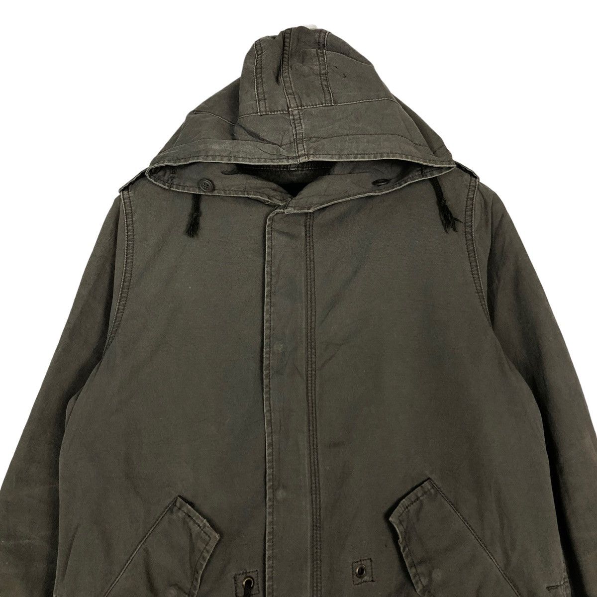 Alpha Industries 🔥VINTAGE PARKA JACKET ALPHA INDUSTRIES MINK FUR BLANKET USA Size US M / EU 48-50 / 2 - 3 Thumbnail