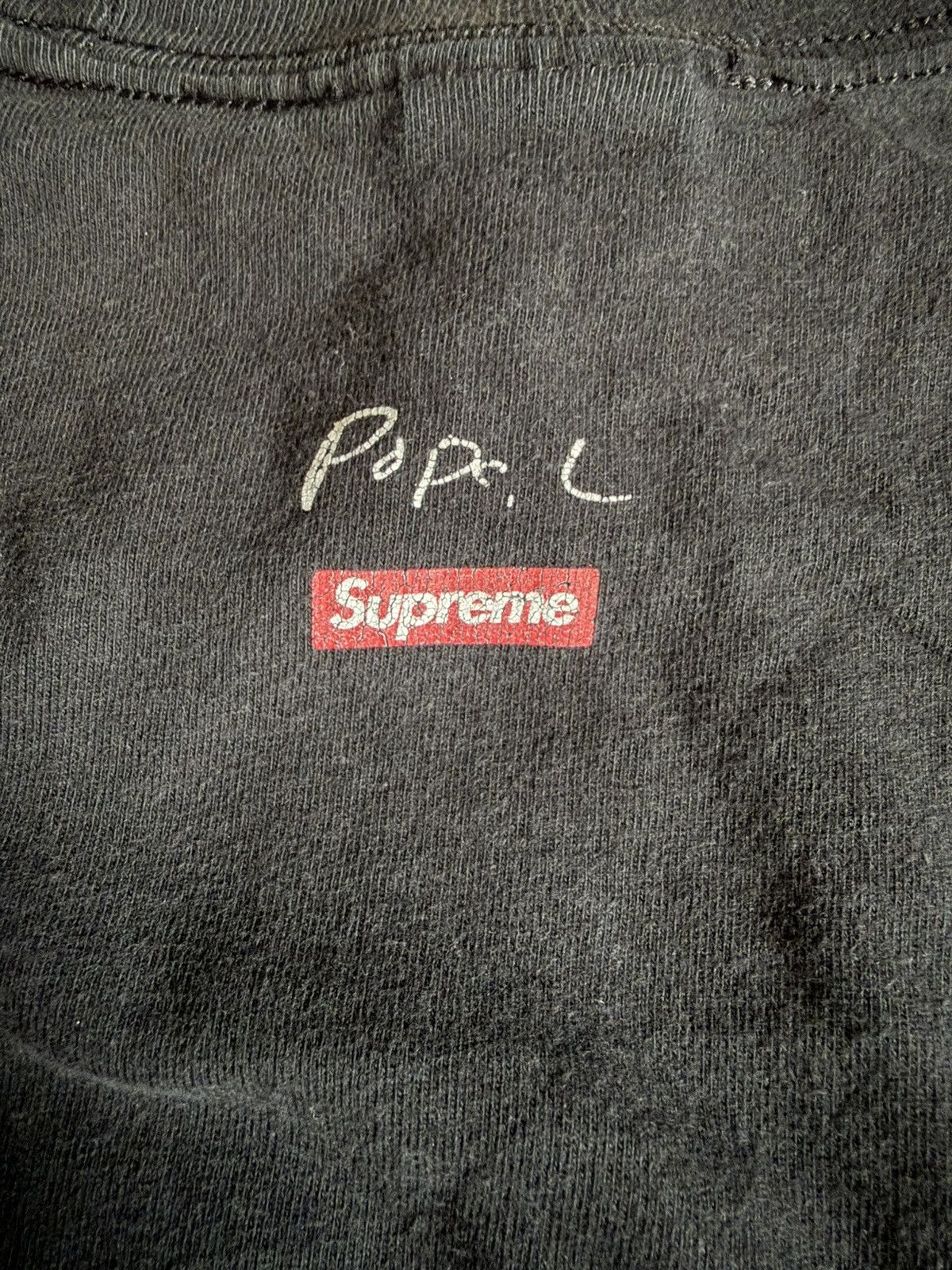 Supreme Supreme FW22 Pope.L Training Crawl Tee Black Size Medium Size US M / EU 48-50 / 2 - 4 Thumbnail