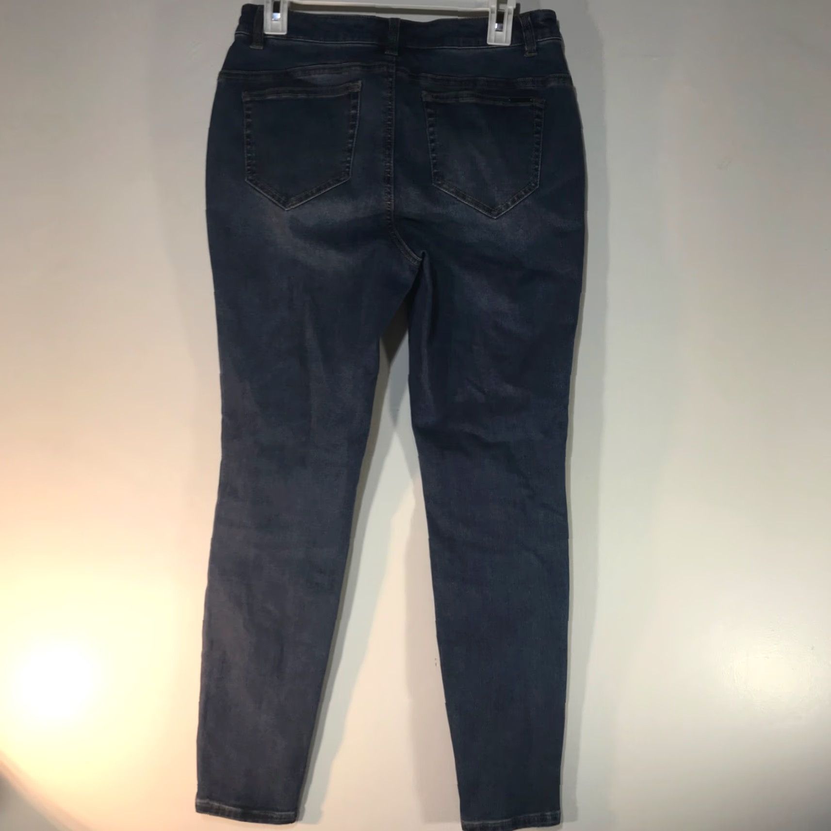 Vintage G By Giuliana G-Sculpt High Rise Button Detail Skinny Jeans Womens Size 10 Blue Size 32" / US 10 / IT 46 - 4 Thumbnail
