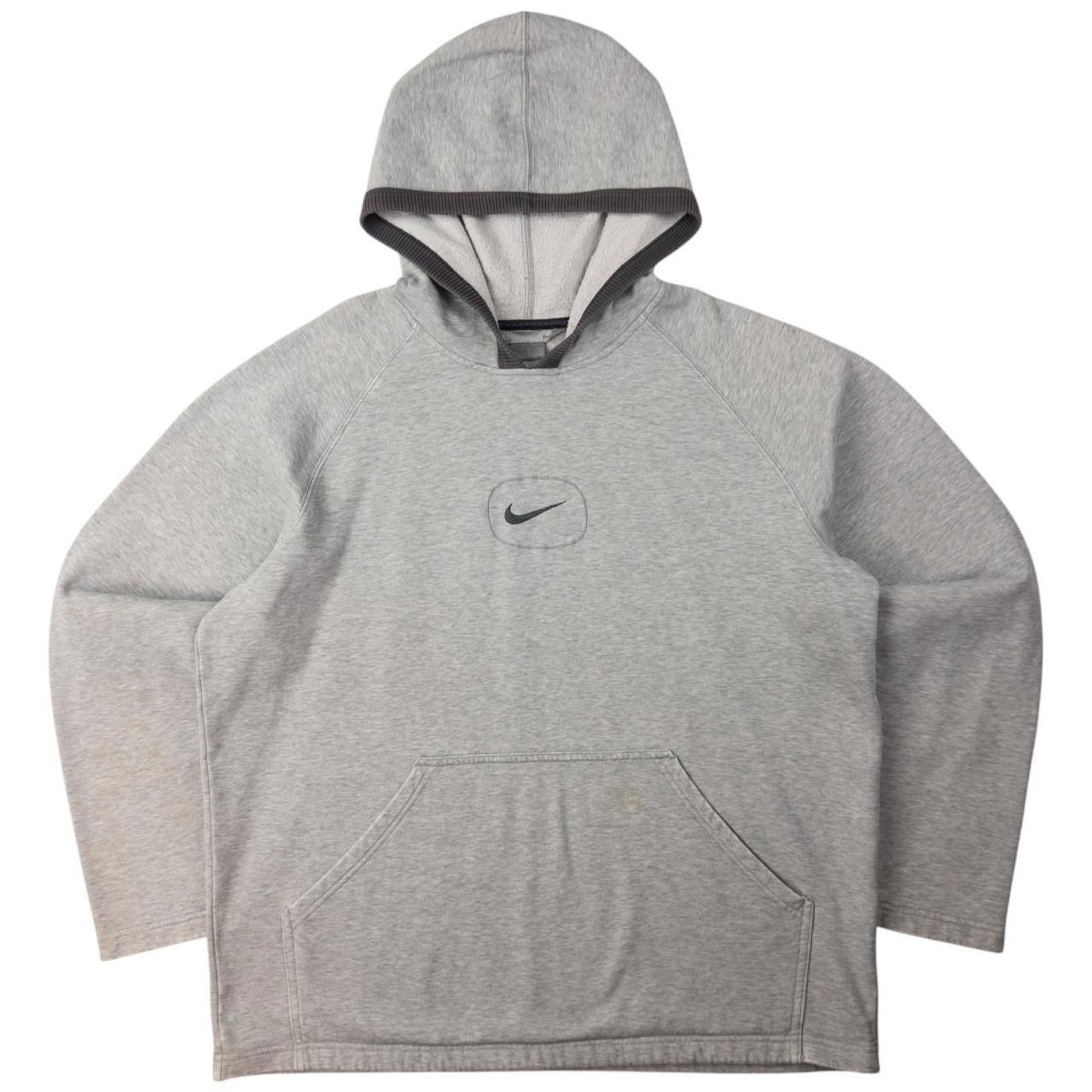 Nike Vintage Nike Embroidered Hoodie Size L Size US L / EU 52-54 / 3 - 1 Thumbnail