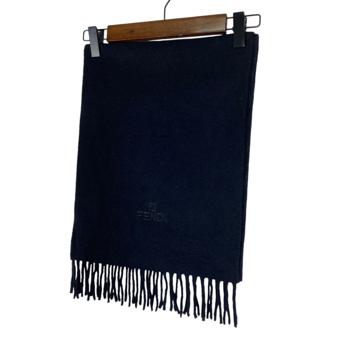 Fendi × Vintage Vintage Fendi Zucca Logo Made In Italy Scarf Muffler Size ONE SIZE - 4 Thumbnail