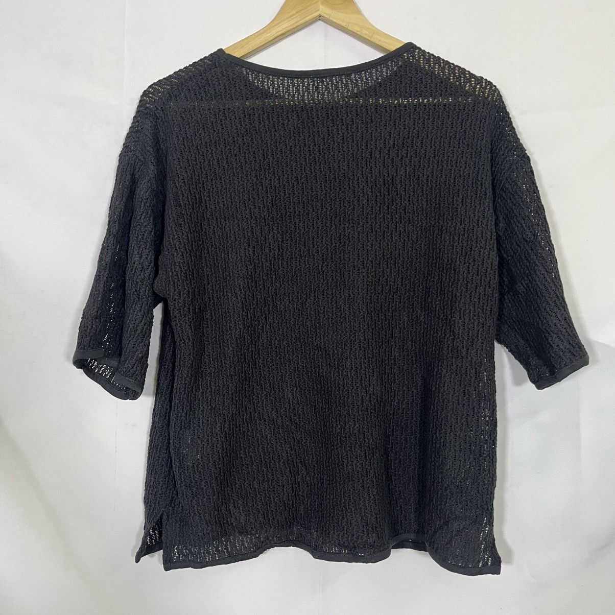 If Six Was Nine GLACIER GOTHIC PUNK KNITWEAR CROP TOP Size US M / EU 48-50 / 2 - 8 Thumbnail