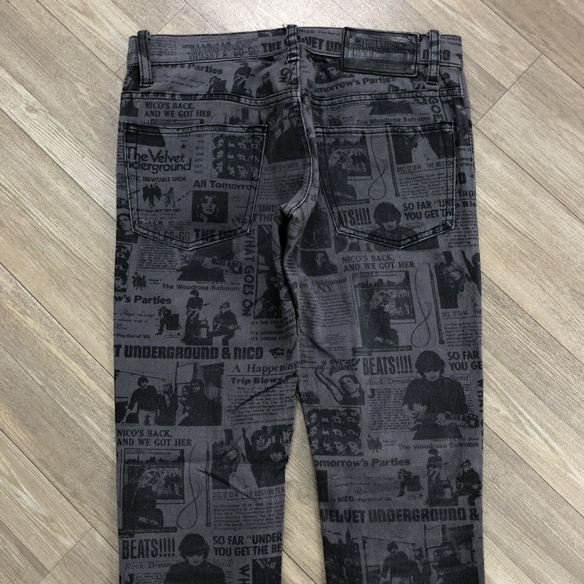 Hysteric Glamour 2000s Hysteric Glamour The Velvet Underground Jeans Size US 28 / EU 44 - 18 Thumbnail