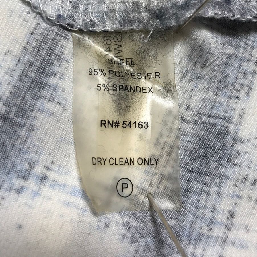 Other Ivanka Trump Grid Pattern Cowl Neckline Sleeveless Blouse Size L / US 10 / IT 46 - 4 Thumbnail