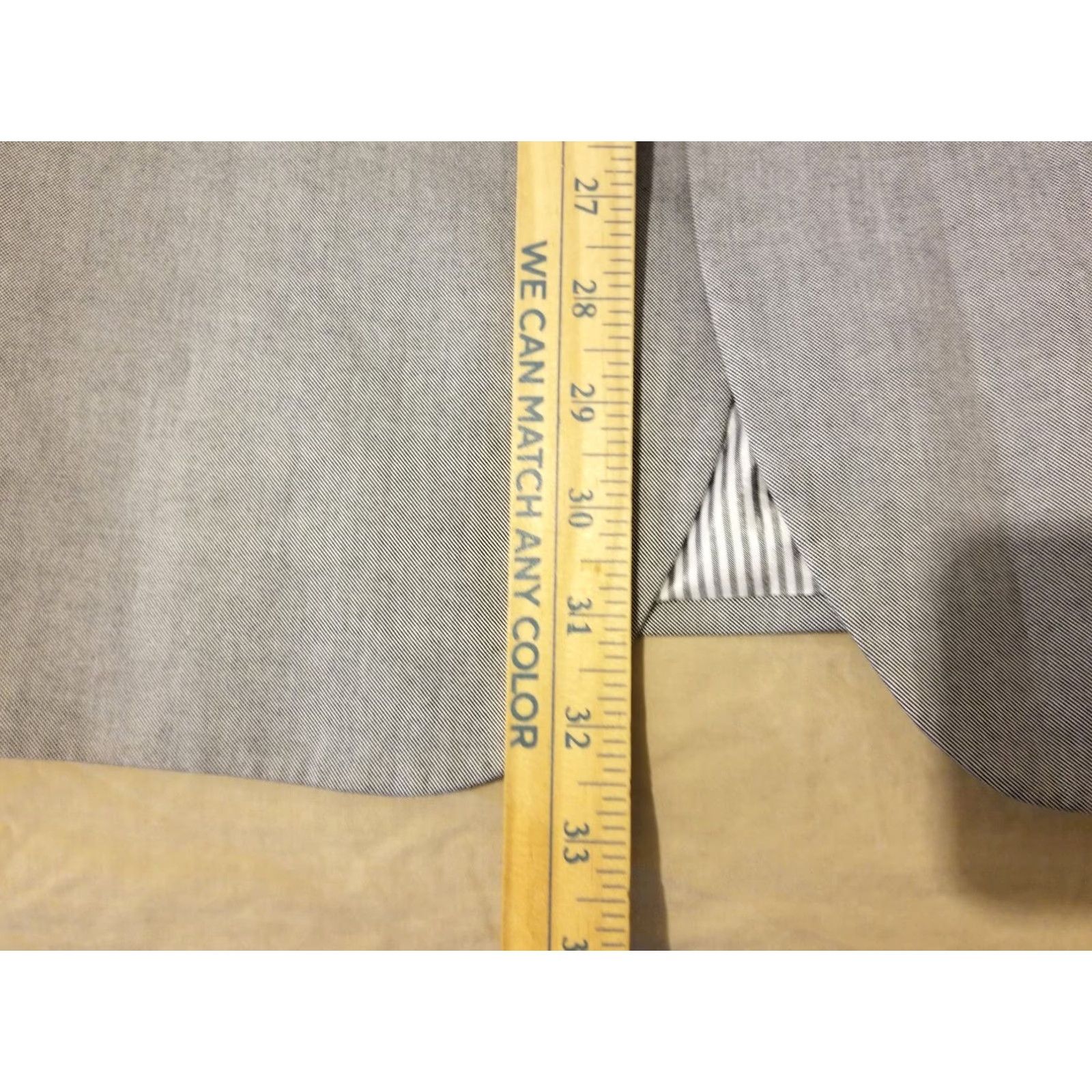 Express Express Jacket Blazer 44R Regular Gray Mens 3-in-1 Jacket Blazer Gray Mens Express 44R Regular Gray Size 44R - 6 Thumbnail
