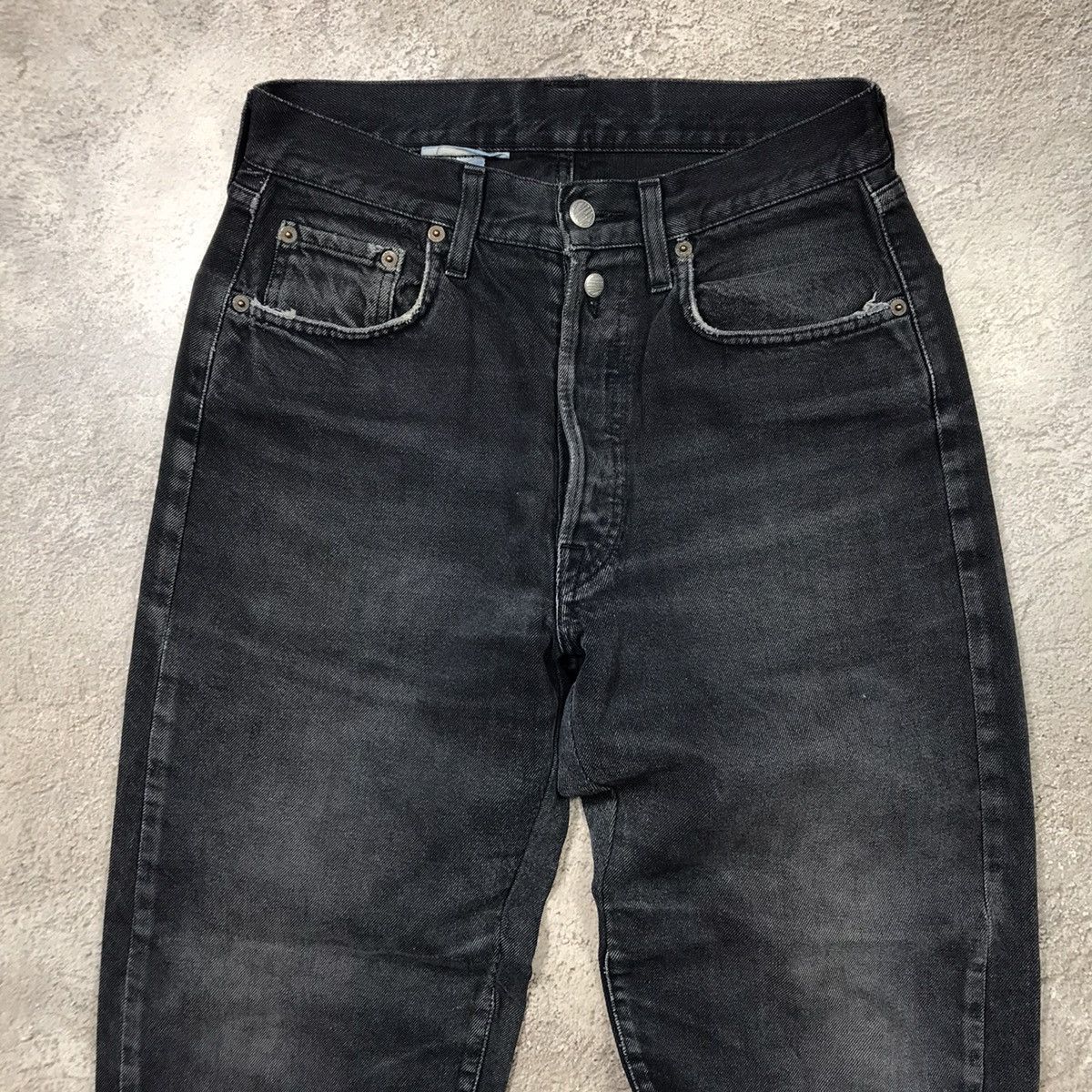 Vintage Vintage Y2K Baggy Distressed Japanese Jeans Grunge Logo 29 Size US 29 - 2 Thumbnail