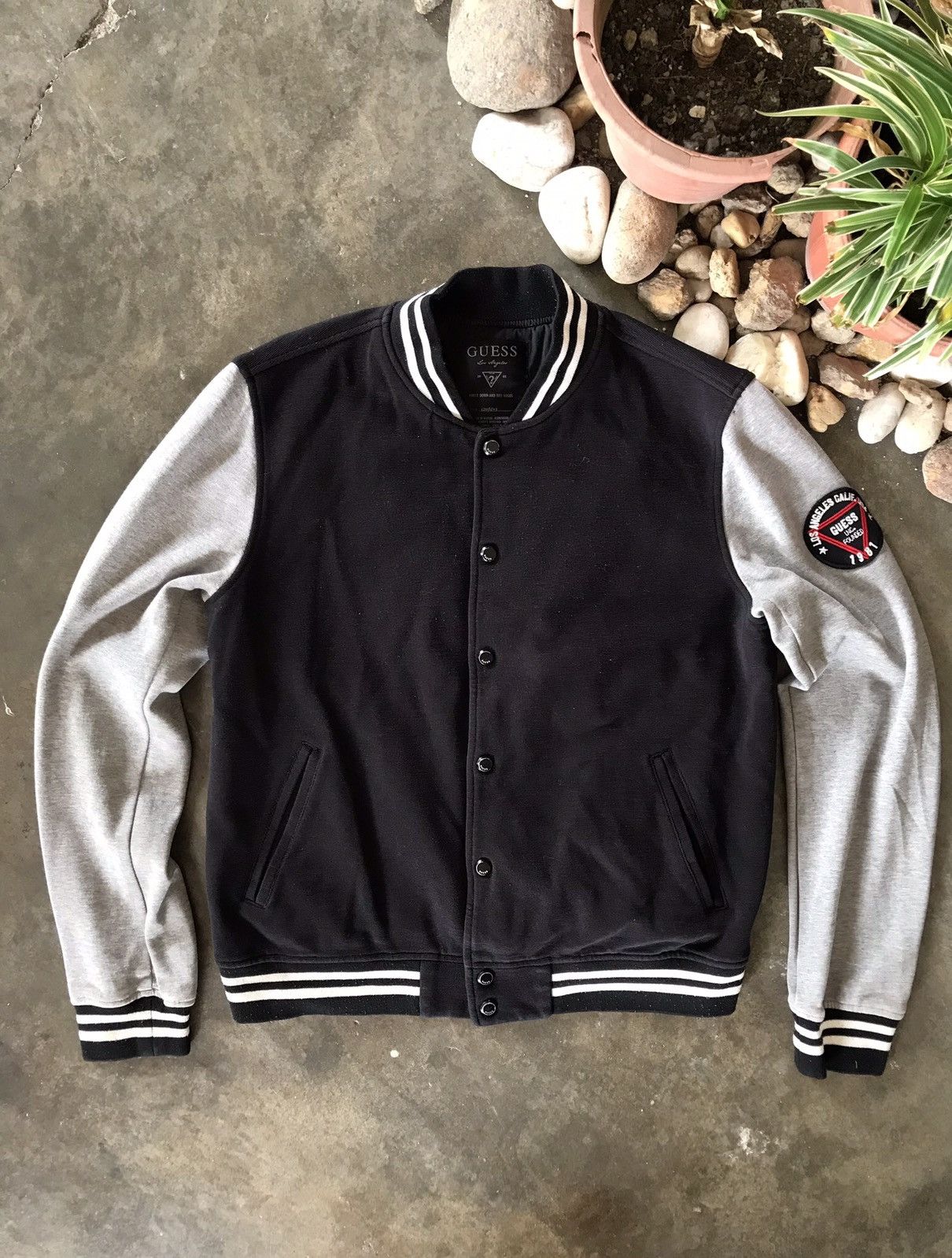 Guess VINTAGE Guess L.A 1981 Varsity Jacket 🔥 Size XL / US 12-14 / IT 48-50 - 10 Thumbnail
