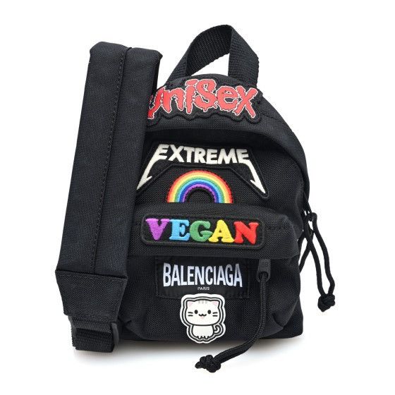 Balenciaga Unisex Extreme Vegan Mini Backpack Size ONE SIZE - 1 Thumbnail