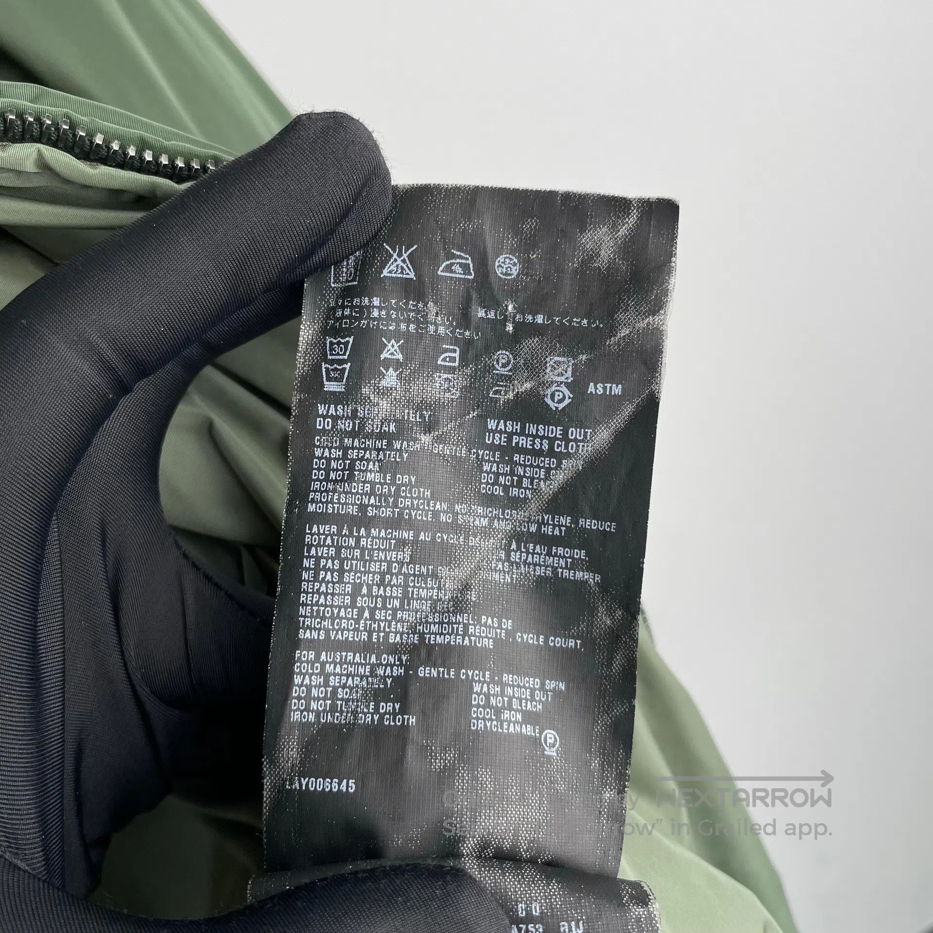 Prada Prada Green men's reversible down and cotton padded coat s Size US S / EU 44-46 / 1 - 9 Thumbnail