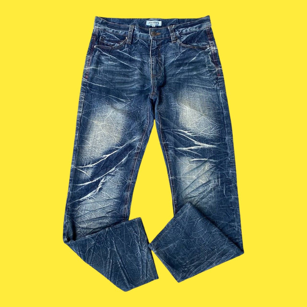 20471120 × 5351 POUR LES HOMMES × LOWBOX LOWBOX TIGER CLAW CRACK MARK RUSTY FADED W31X30 Size US 31 - 5 Thumbnail