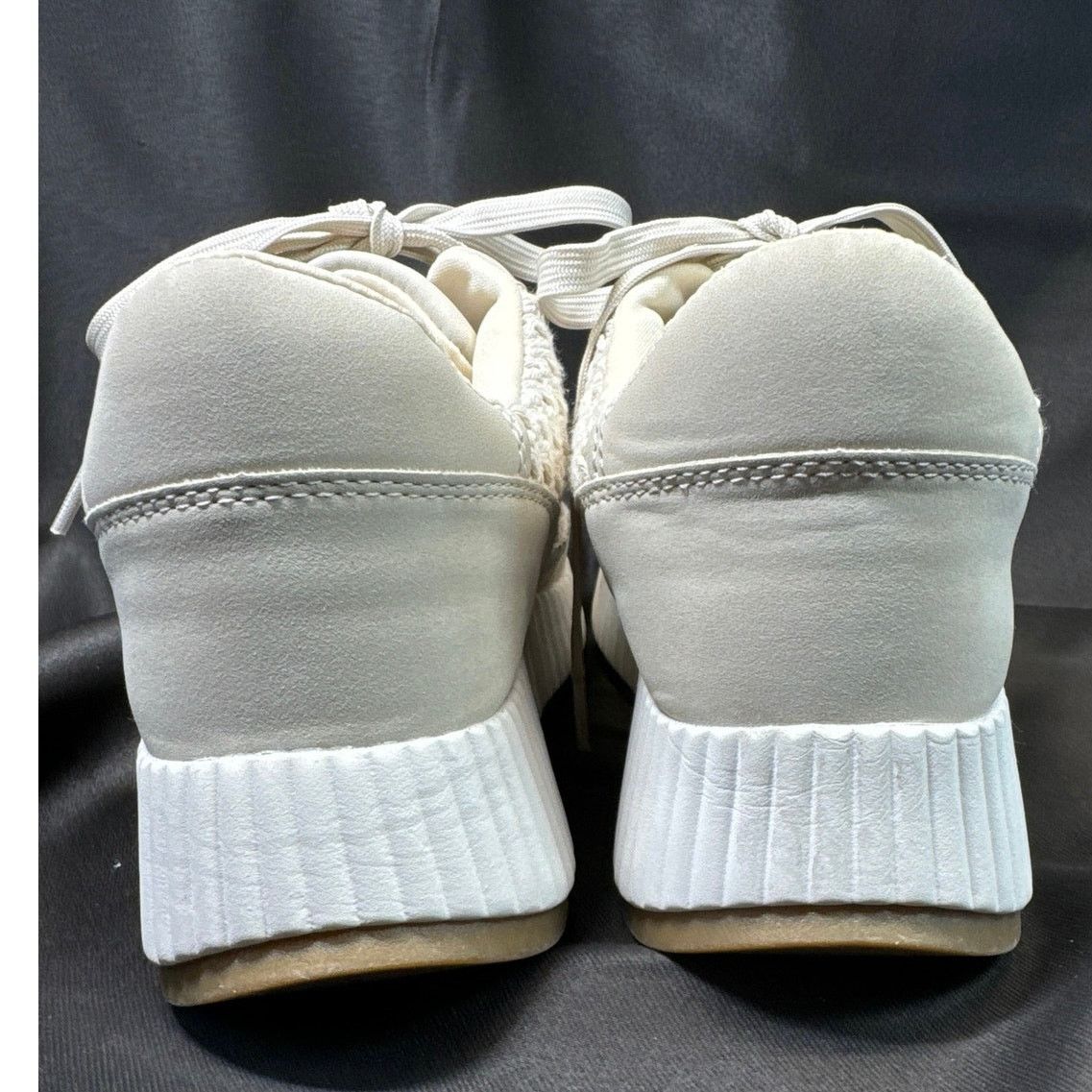 Dolce Vita DV by Dolce Vita Fredi Sandstone Crochet Upper women sz 8.5 Size US 8.5 / IT 38.5 - 4 Thumbnail