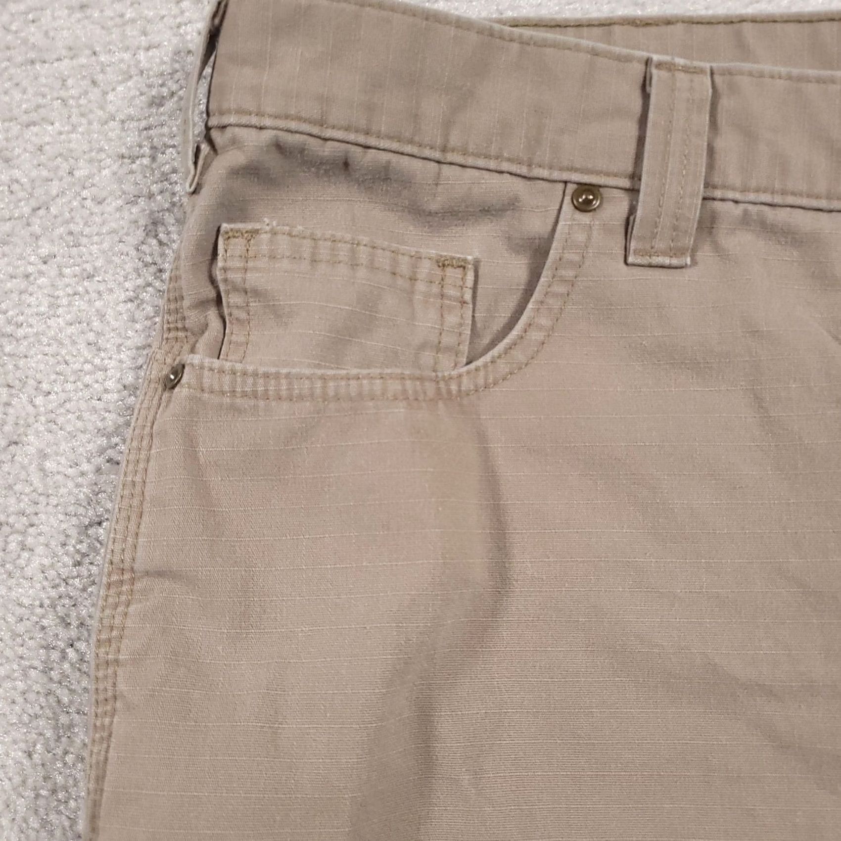 Carhartt VINTAGE Carhartt Shorts Mens 42 Khaki Original Fit Ripstop Workwear Carpenter Utility Size US 42 / EU 58 - 4 Thumbnail