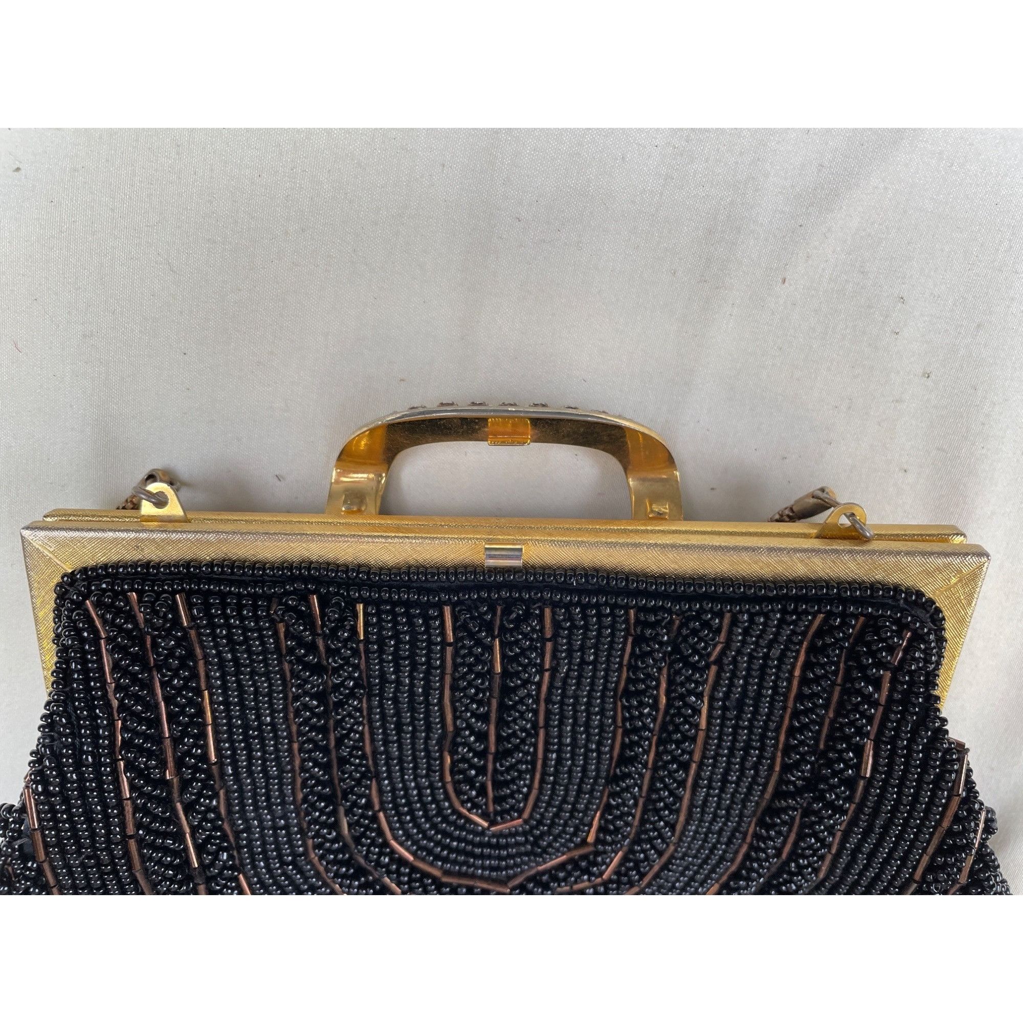 Other Charles Jourdan Parallele Women's Vintage Black Beaded Eveni Size ONE SIZE - 4 Thumbnail