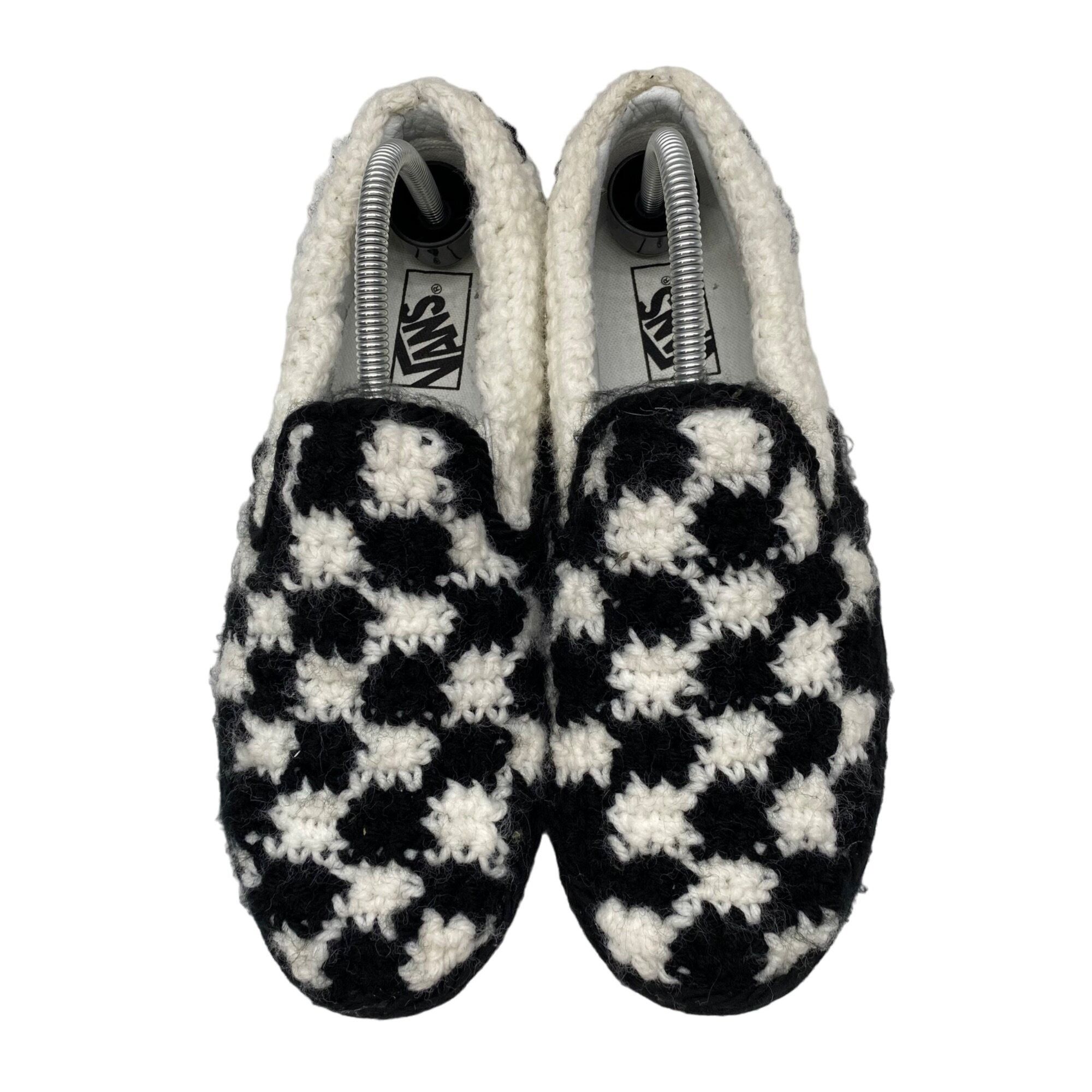 Vans VANS X Custom Culture 2019 Checkered Eye Crochet Design Unis Size US 9 / EU 42 - 4 Thumbnail