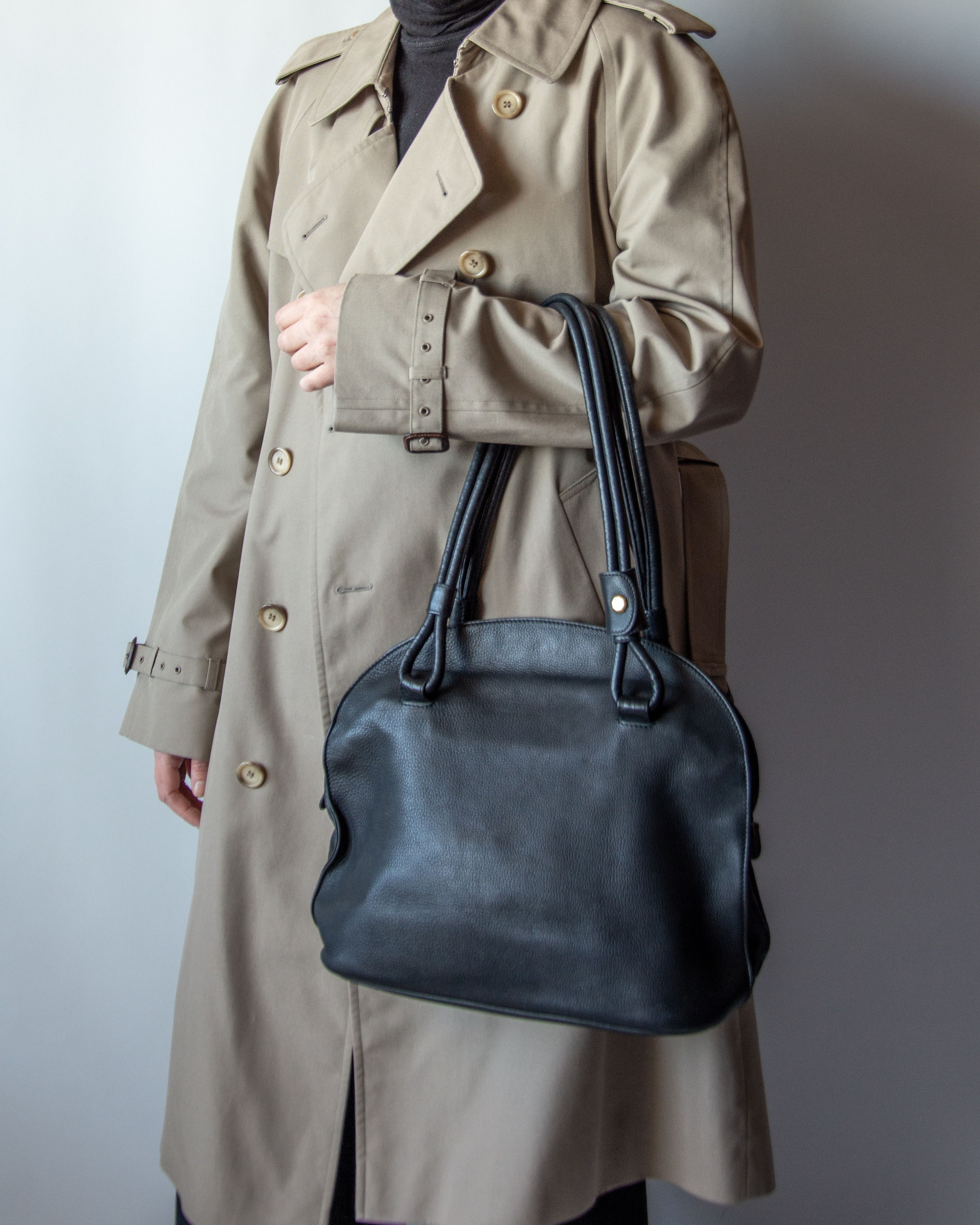 Jil Sander Jil Sander Black Leather Shoulder Bag Size ONE SIZE - 8 Thumbnail