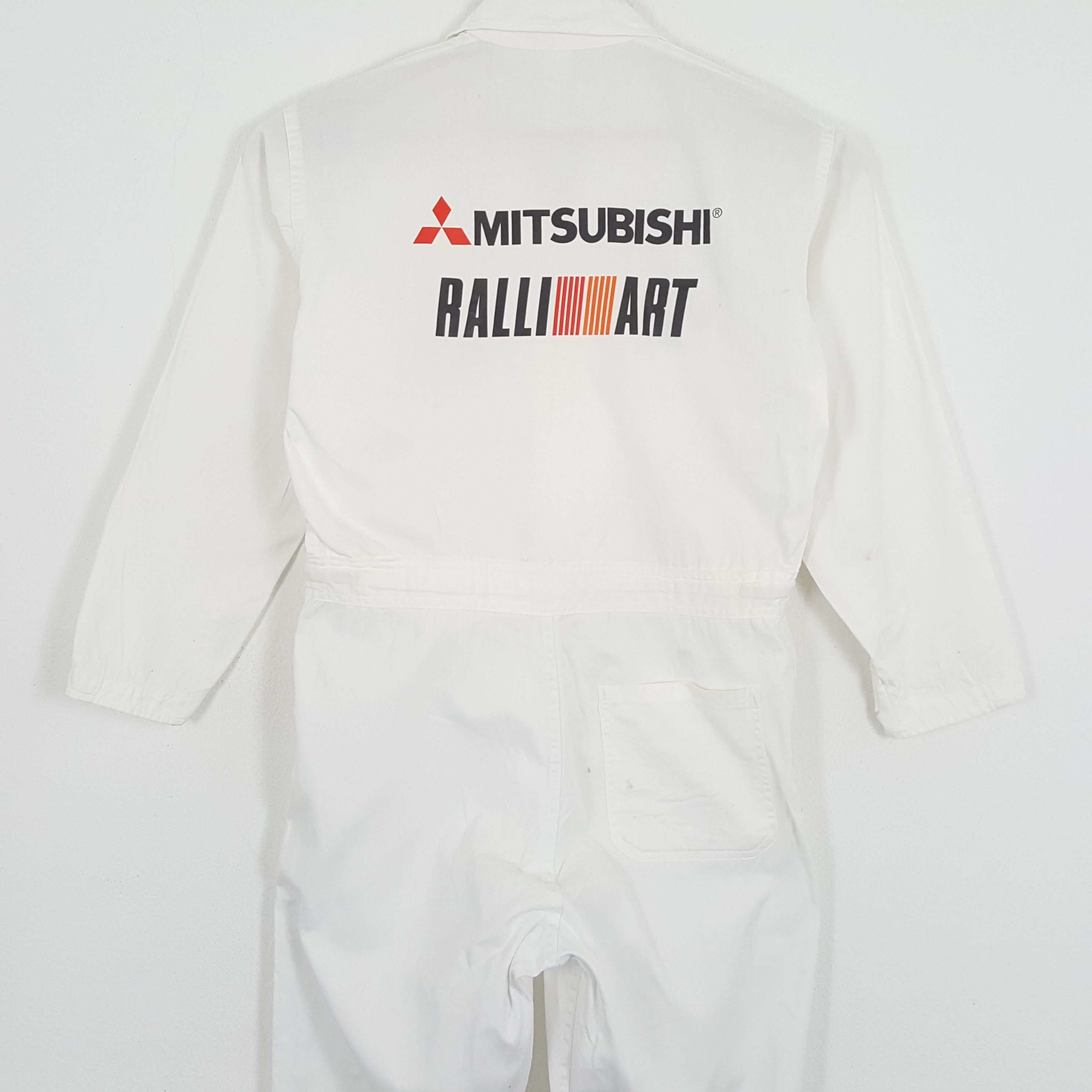 Japanese Brand × Vintage Vintage MITSUBISHI RALLI ART Motorsports Custom Coverall Size US M / EU 48-50 / 2 - 2 Thumbnail