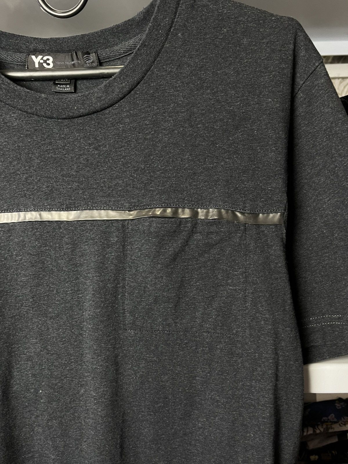 Adidas Vintage Adidas Y3 T-Shirt Streetwear Y2K Japanese Size US M / EU 48-50 / 2 - 3 Thumbnail