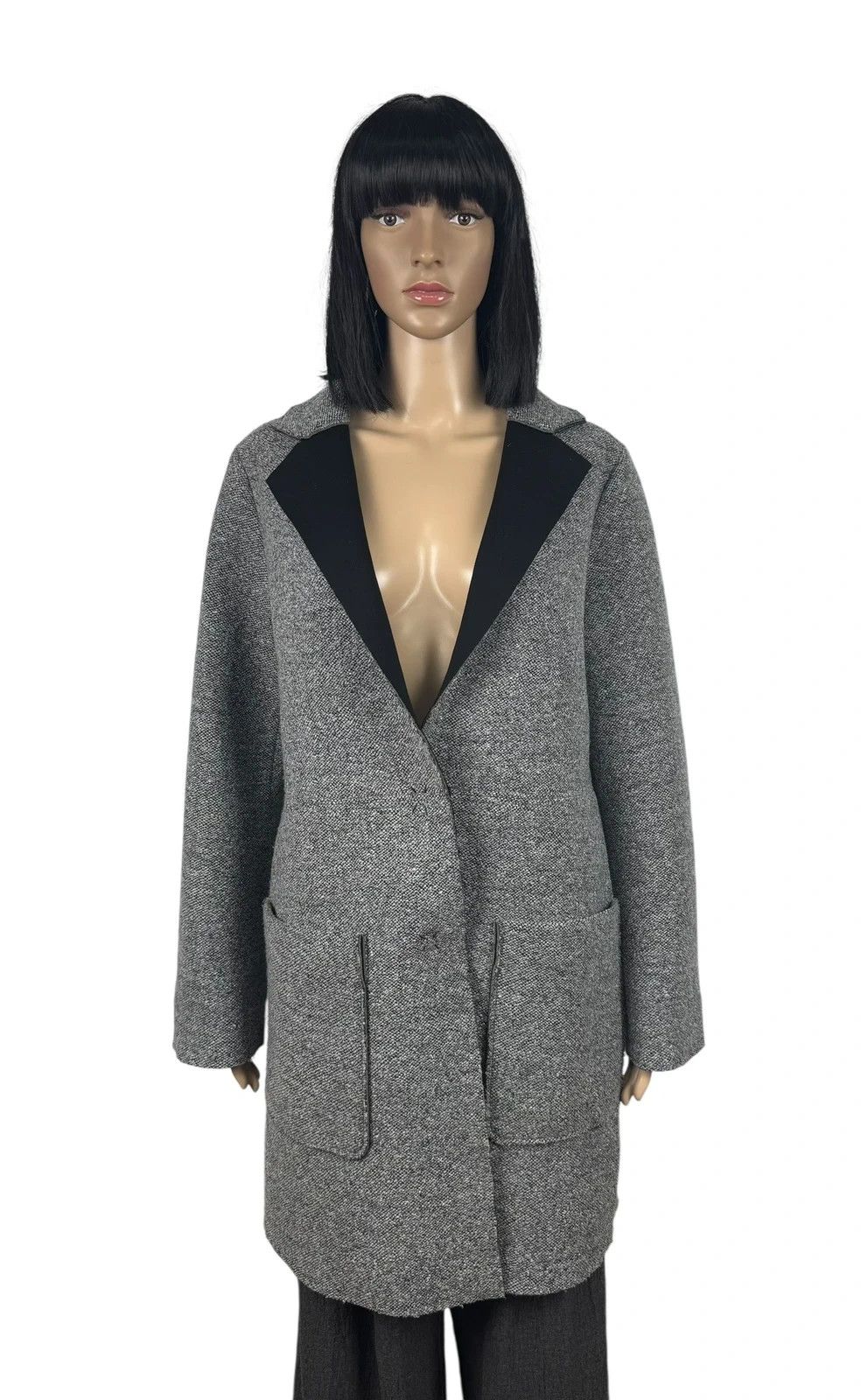 MAX&Co. Max & Co Coat Wool Seta Knitcoat Size M / US 6-8 / IT 42-44 - 1 Thumbnail