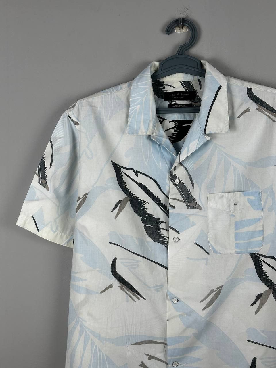 Rag & Bone Rag & Bone Summer Camp Collar Floral Print Hawaii Shirt Size US M / EU 48-50 / 2 - 3 Thumbnail