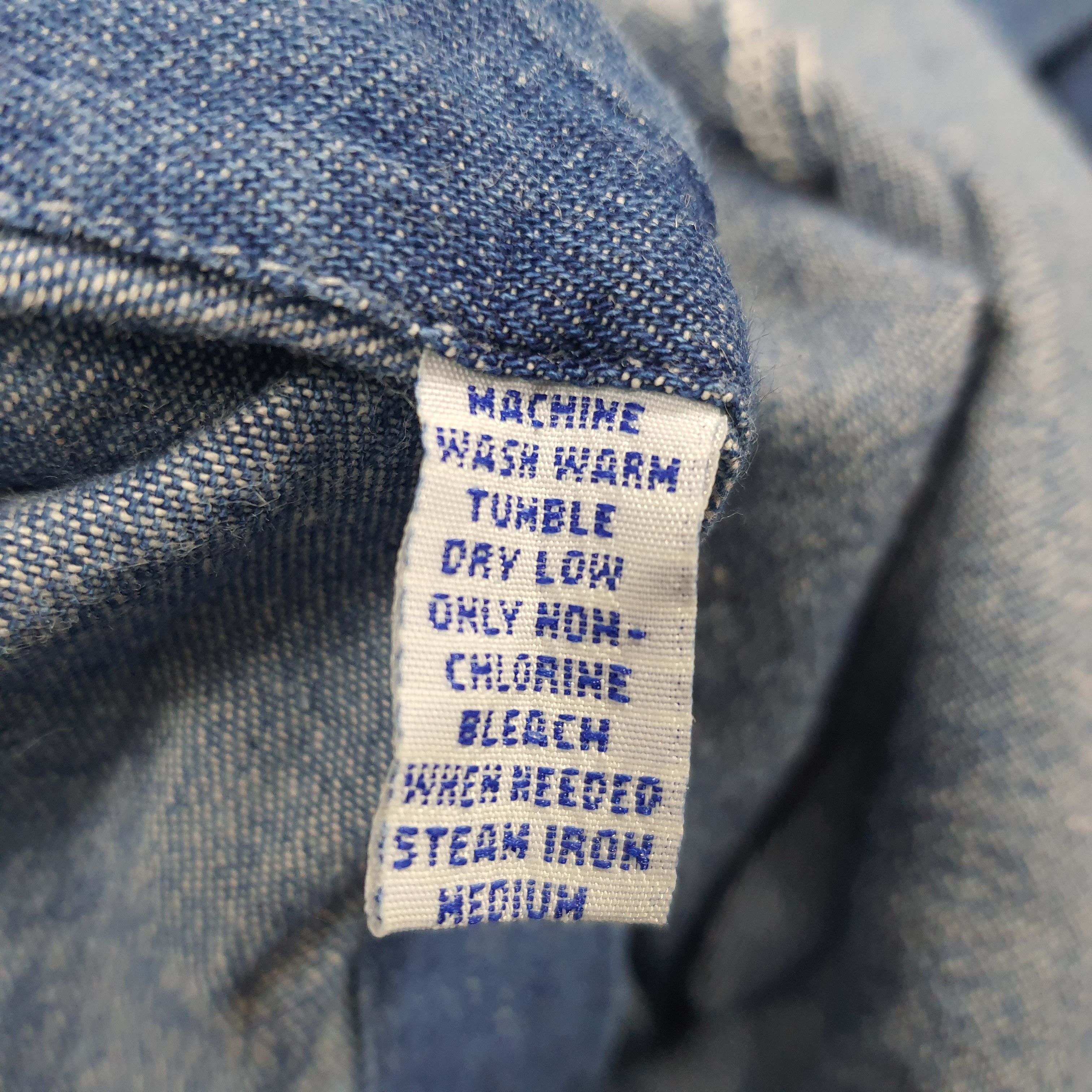 Polo Ralph Lauren Vintage Ralph Lauren Denim Style Button Up Shirt C294N27 Size US XL / EU 56 / 4 - 6 Thumbnail