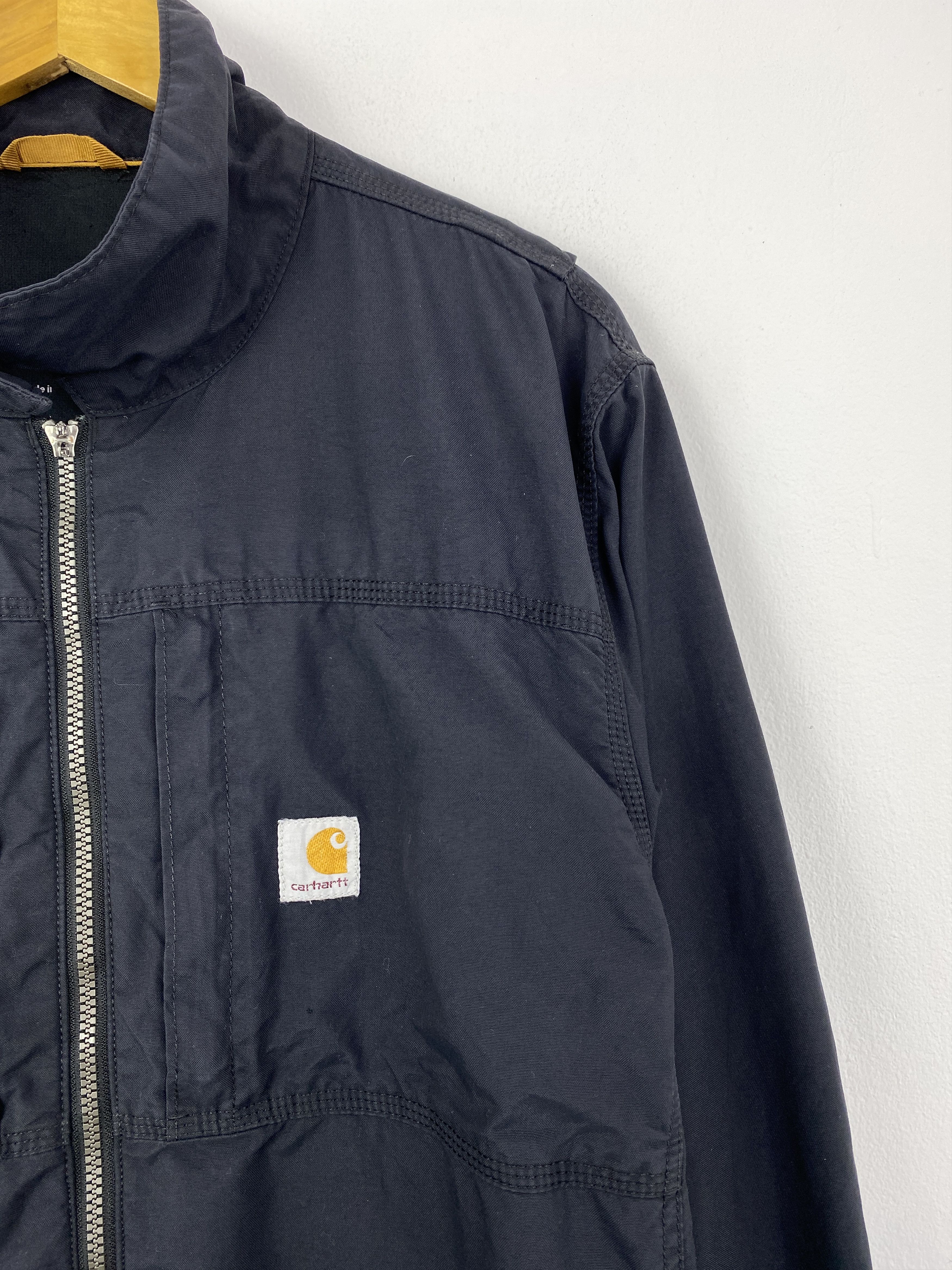Carhartt Vintage Carhrartt Full Zipper Black Jacket JA0183 Size US L / EU 52-54 / 3 - 12 Thumbnail