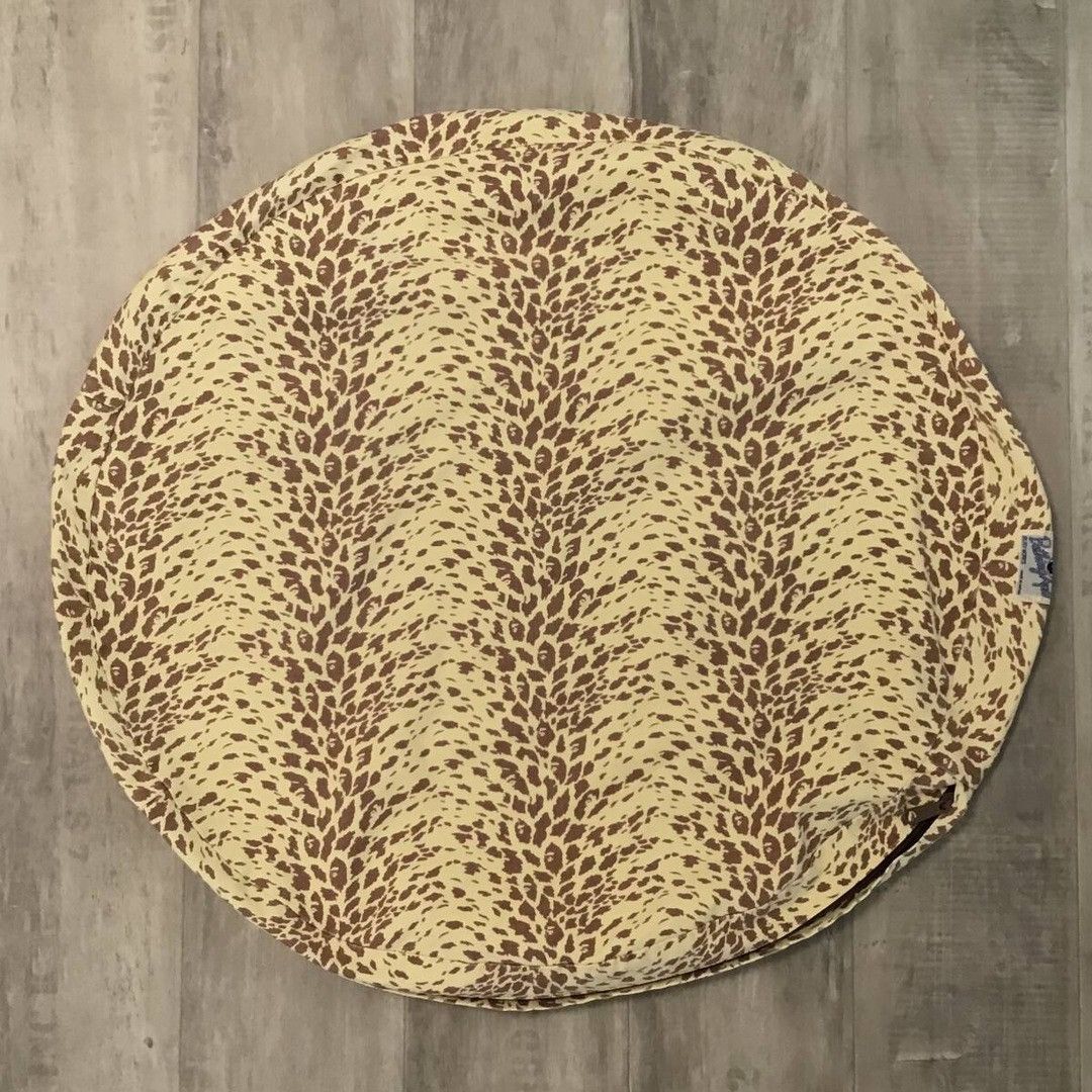 Bape × Nigo 🔥Vintage🔥 BAPE Big cushion cover leopard camo a bathing ape Size ONE SIZE - 1 Thumbnail