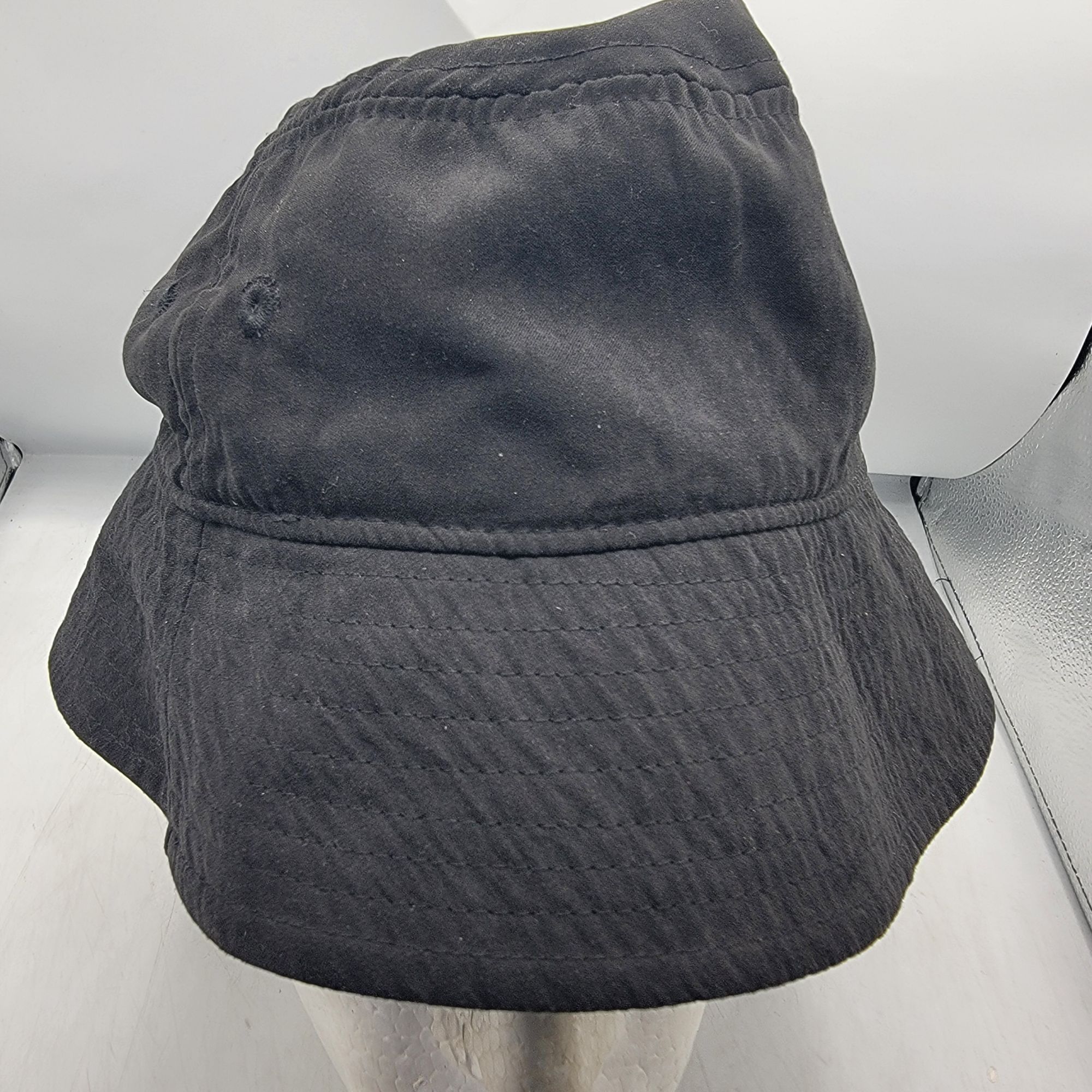 H&M H&M Black Medium Large Bucket Hat Casual Outdoors Fashion Co Size ONE SIZE - 8 Thumbnail