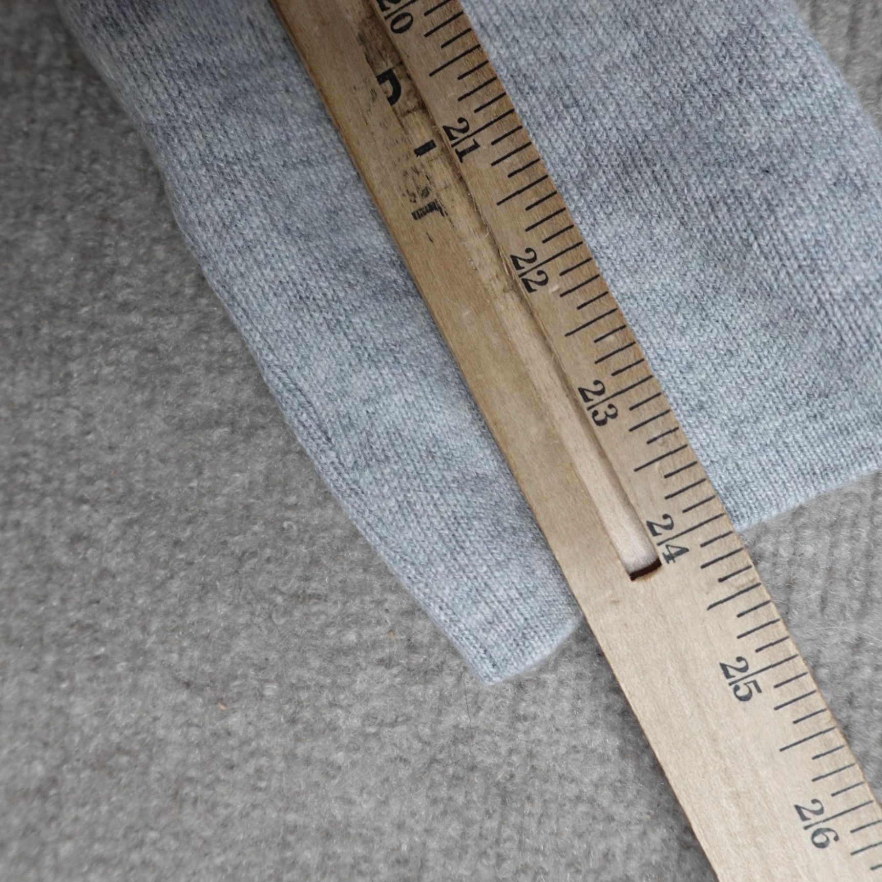 Vintage Amici Cardigan Sweater Womens M Gray Open Front 100% Cashmere Pullover Regular Knit Time: Winter Fall Spring 3-4 Size UK? Size M / US 6-8 / IT 42-44 - 7 Thumbnail