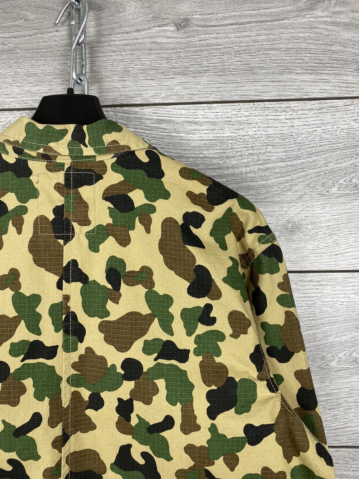 Dickies Mens Vintage Dickies Camo Light Coach Jacket Button Up Size US M / EU 48-50 / 2 - 15 Thumbnail
