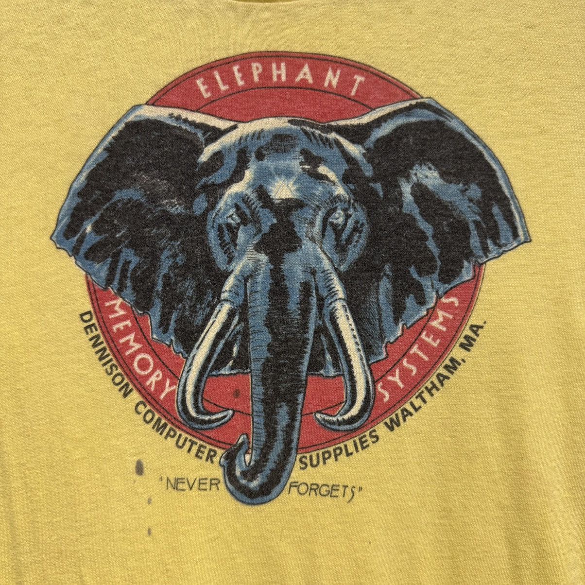 Other Vintage 80s Elephant Memory Systems T Shirt Size US XS / EU 42 / 0 - 3 Thumbnail