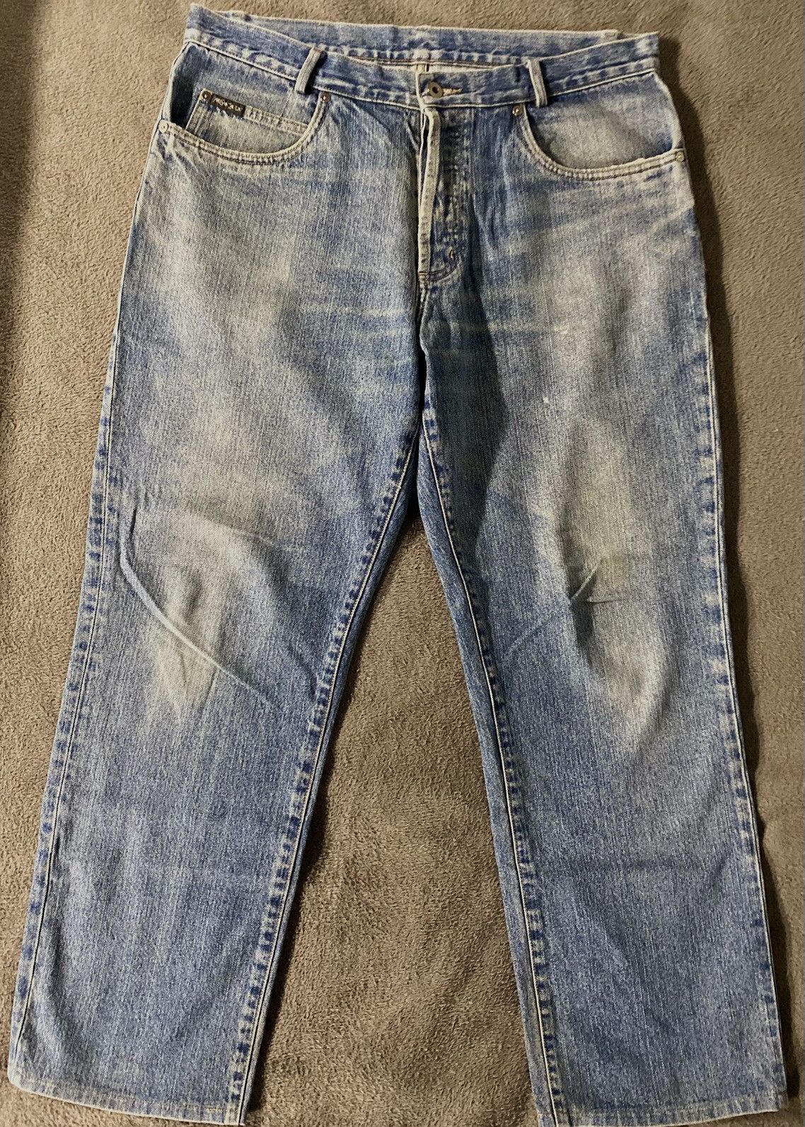 Yves Saint Laurent Vintage Yves Saint Laurent Blue Jeans Size US 36 / EU 52 - 3 Thumbnail