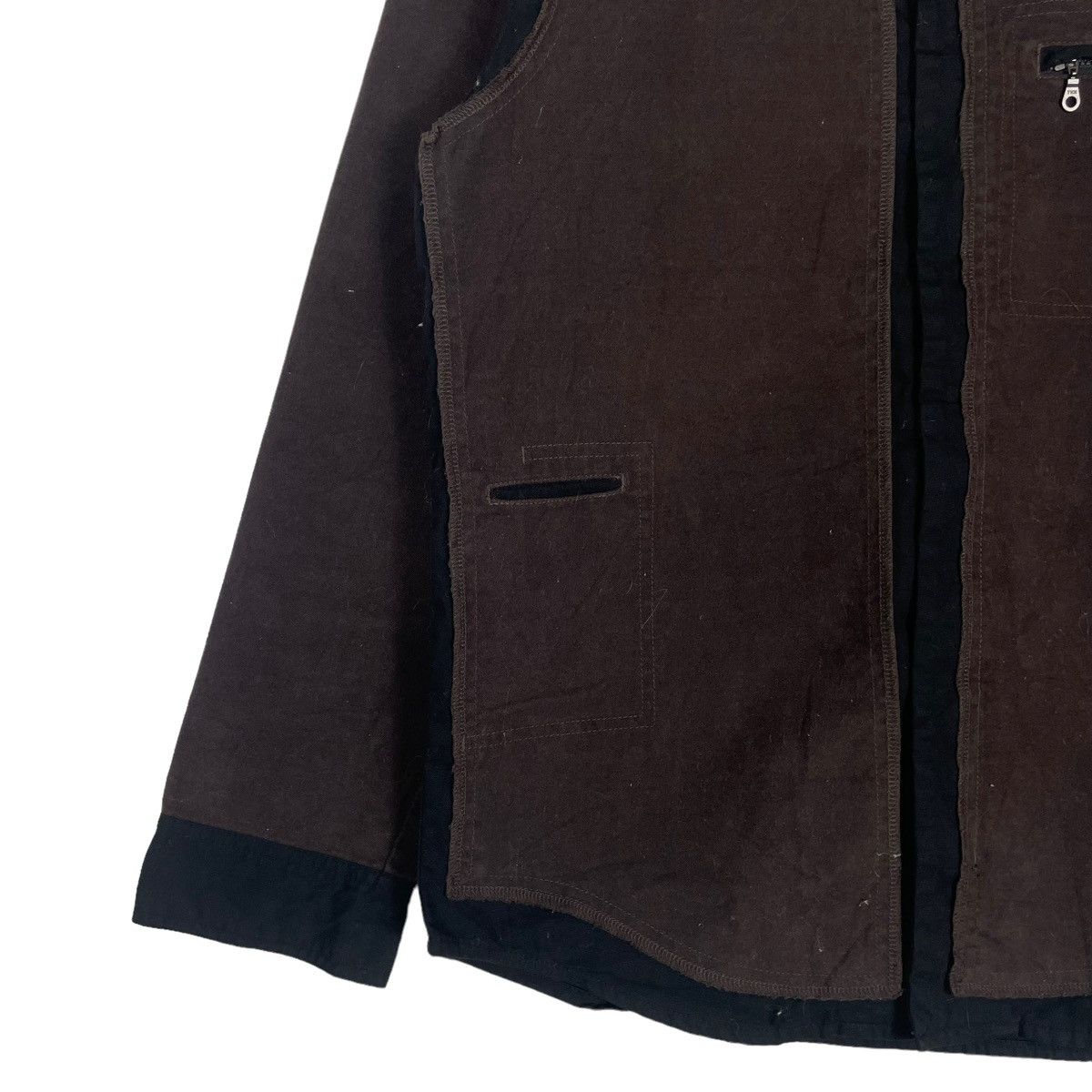 Marithe + Francois Girbaud × Vintage 💥MFG ARCHIVE ZIPPER PATCH JACKET Size US L / EU 52-54 / 3 - 4 Thumbnail