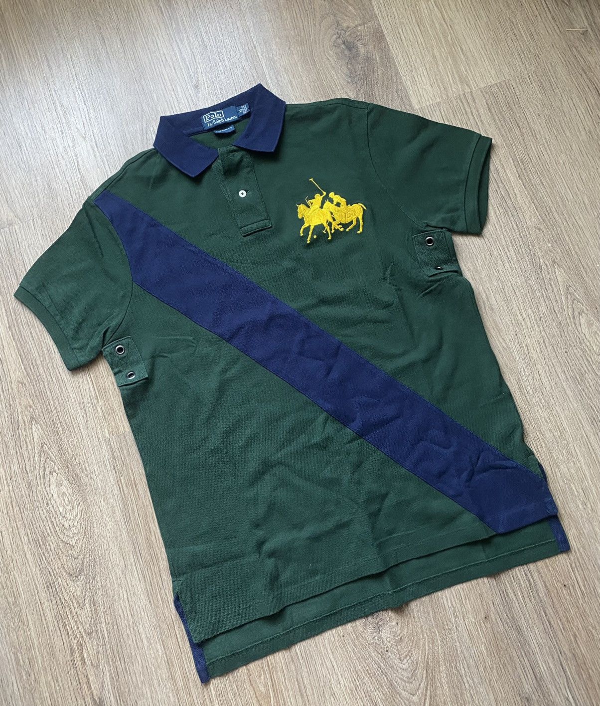 Polo Ralph Lauren × Vintage Vintage Polo Ralph Lauren multicolour New York Rugby shirt Size US M / EU 48-50 / 2 - 2 Thumbnail