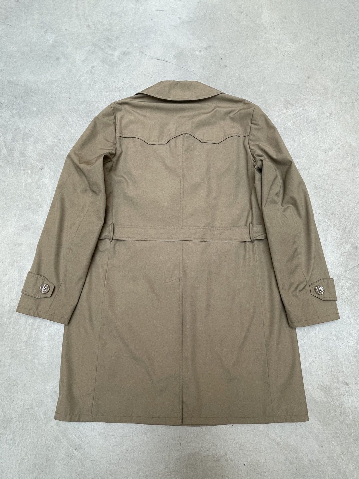 Vintage Vintage ODETA Trench Coat 60s 70s Belted Khaki Size US L / EU 52-54 / 3 - 11 Thumbnail