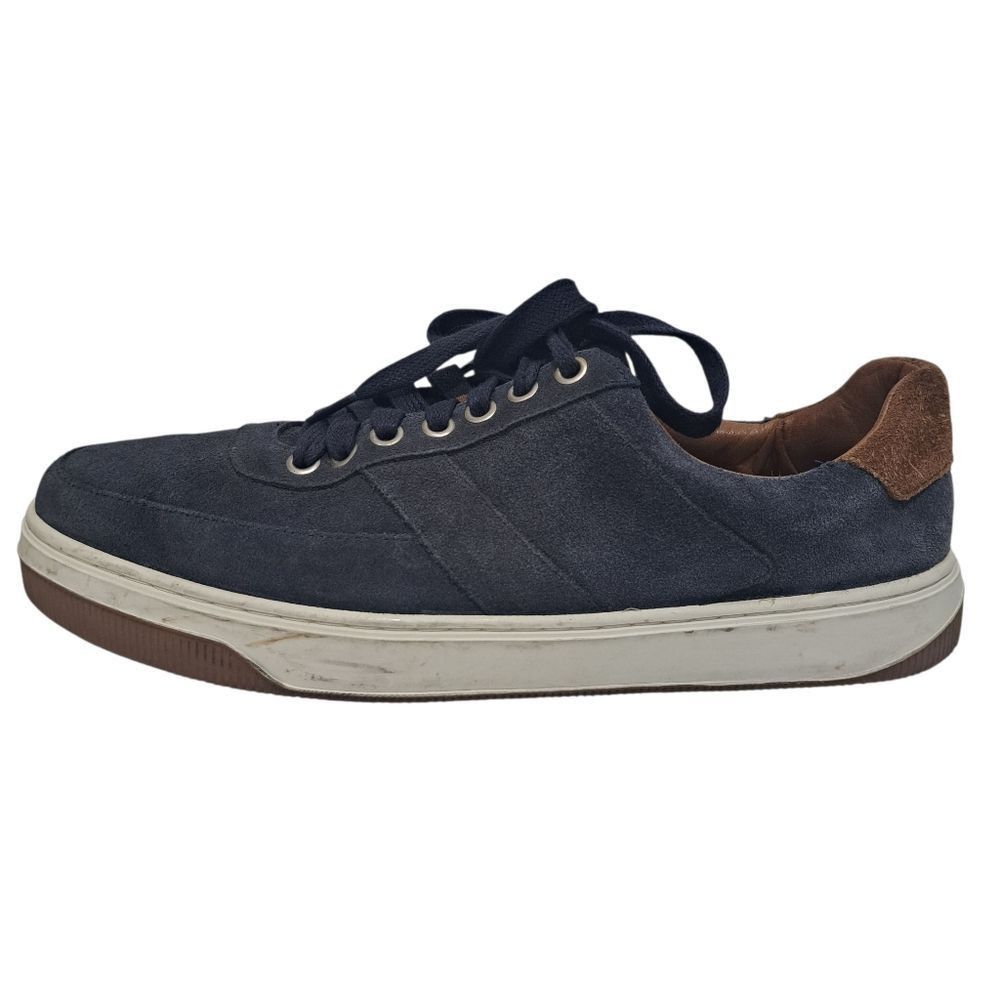 Peter Millar Peter Millar Vantage Men's Navy Suede Sneakers Lace Up Retro Size US 10 / EU 43 - 2 Thumbnail