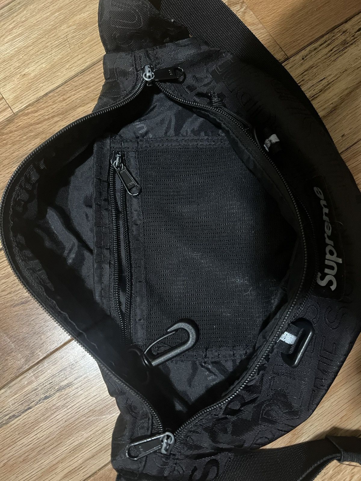 Supreme Supreme Waist bag SS19 black Size ONE SIZE - 5 Thumbnail