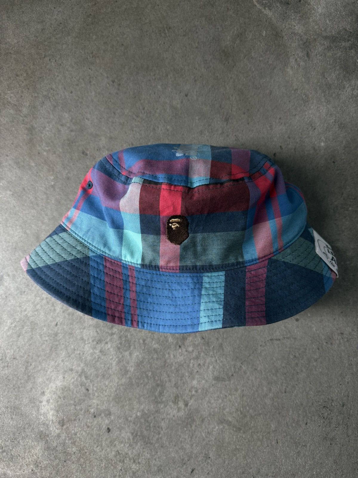 Bape Bape Check 2019 bucket hat Size ONE SIZE - 1 Thumbnail
